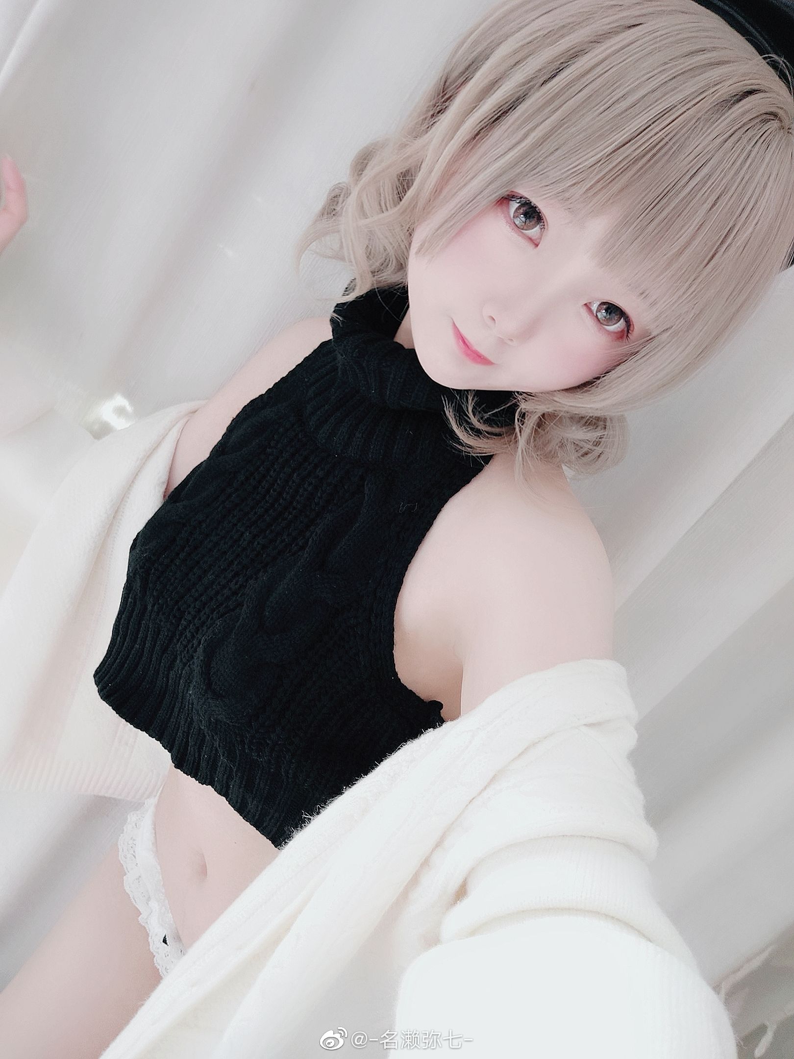 Cosplay ภาพถ่าย] บล็อกเกอร์อนิเมะ นาเสะ มิคิ - เสื้อกันหนาว