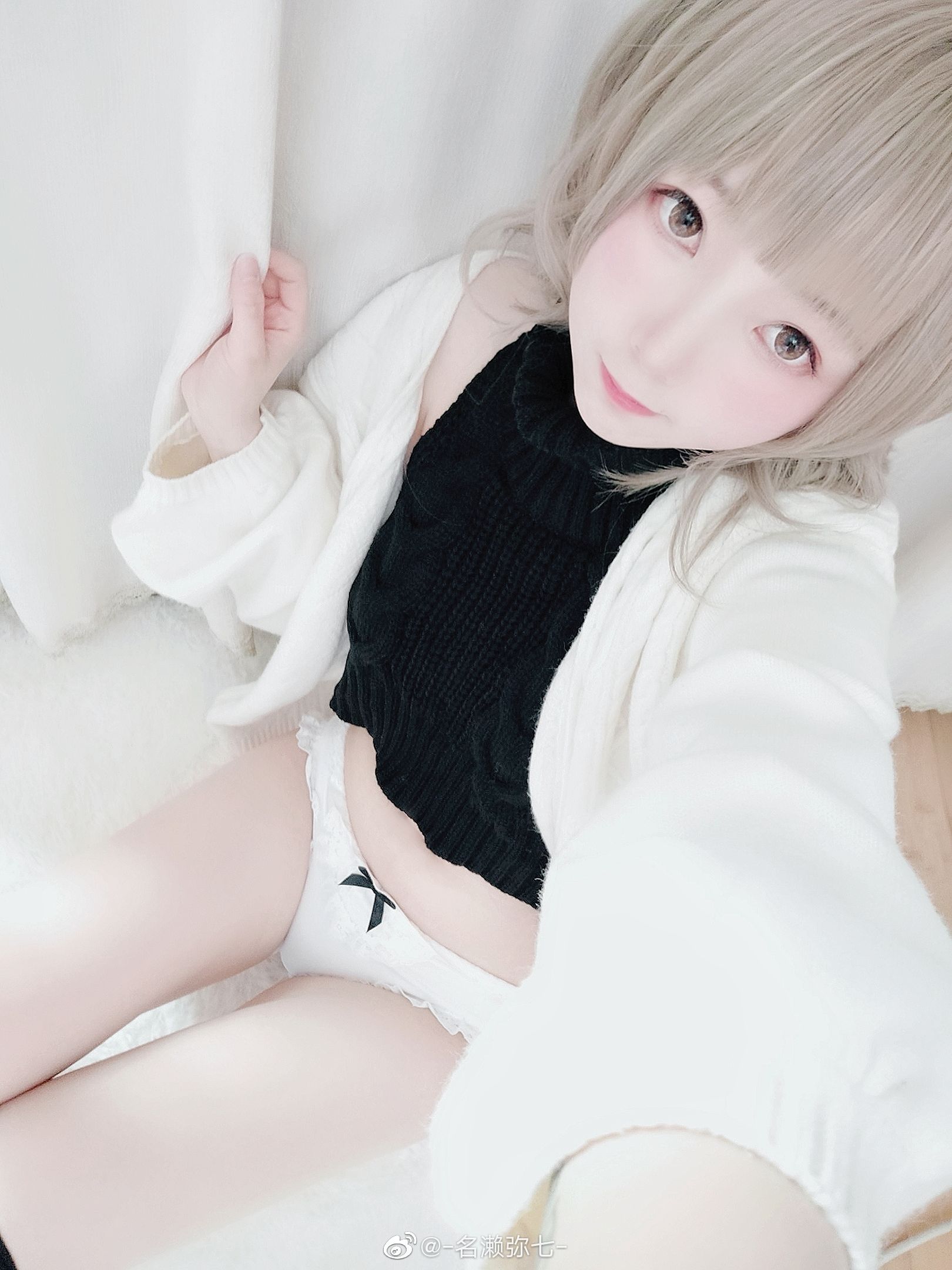 Cosplay ภาพถ่าย] บล็อกเกอร์อนิเมะ นาเสะ มิคิ - เสื้อกันหนาว
