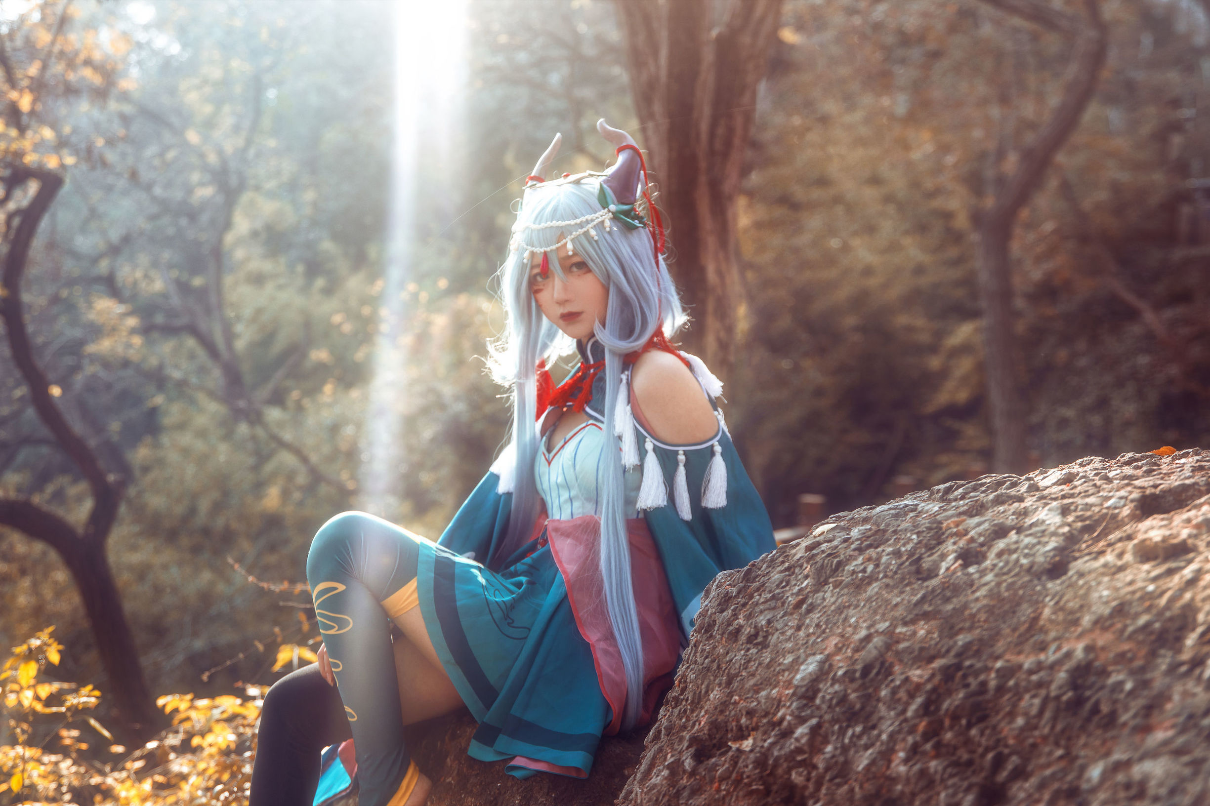 Cosplay写真] 動漫博主弦音sic - 洛天依 上古神話