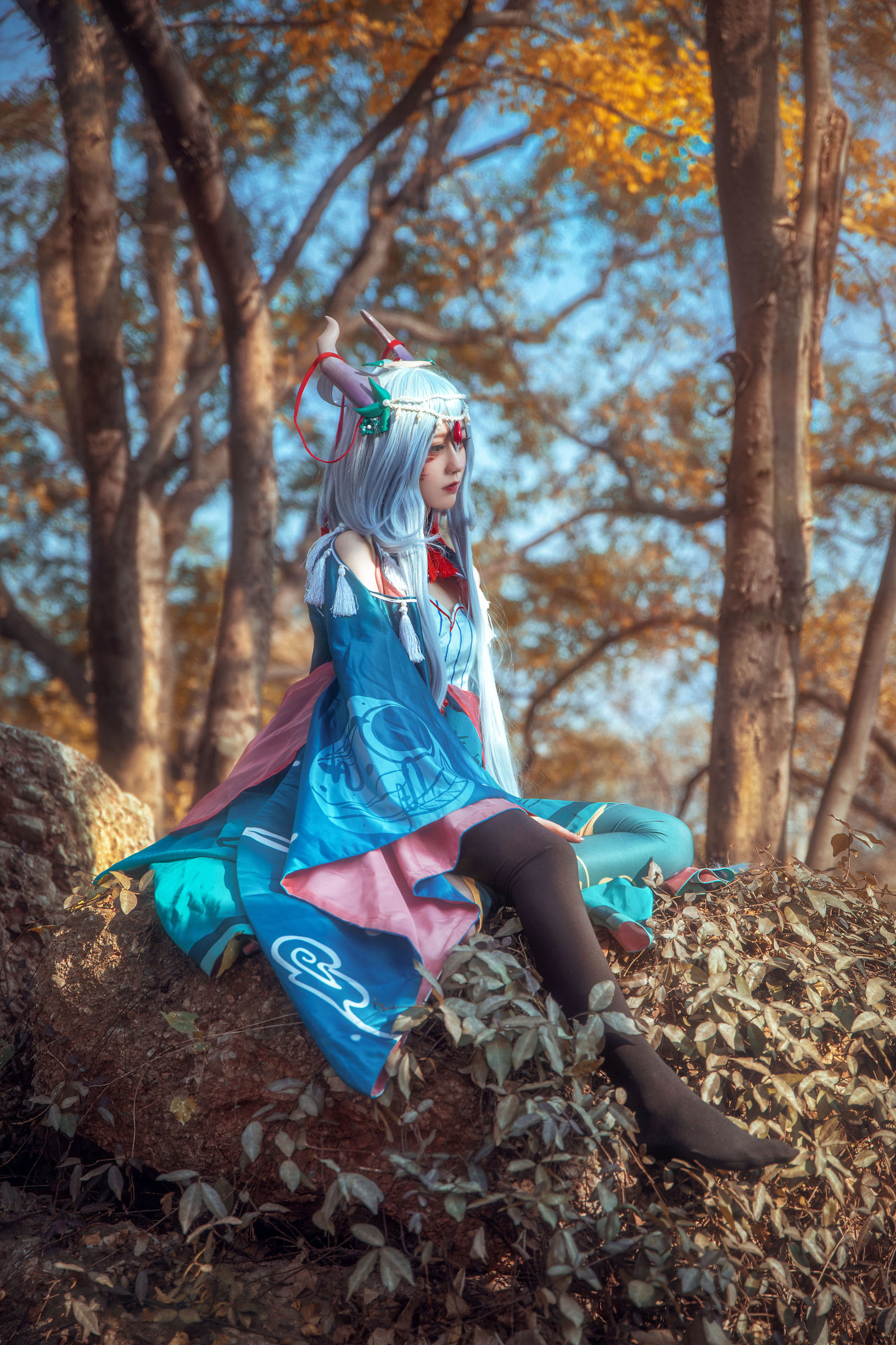Cosplay写真] 動漫博主弦音sic - 洛天依 上古神話