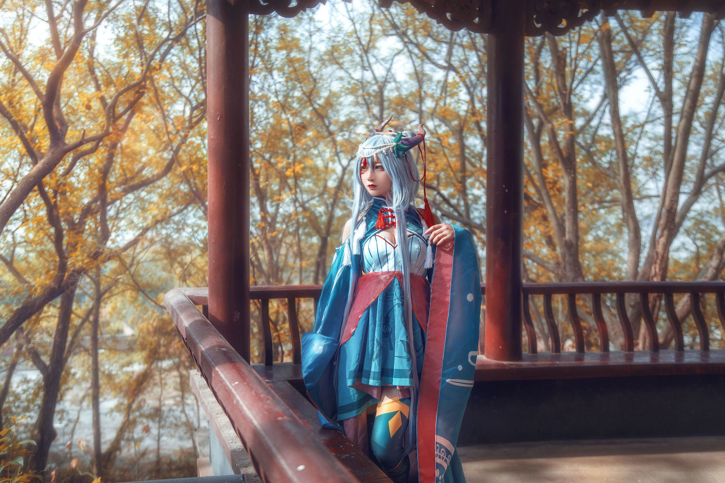 Cosplay写真] 動漫博主弦音sic - 洛天依 上古神話