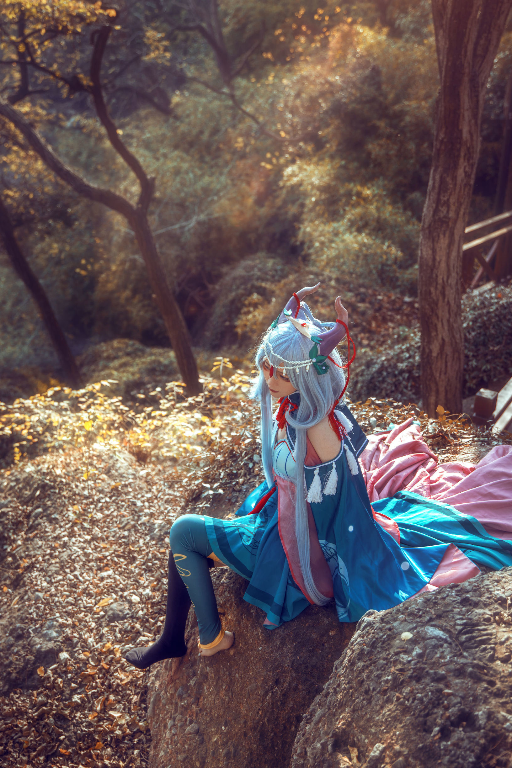Cosplay写真] 動漫博主弦音sic - 洛天依 上古神話
