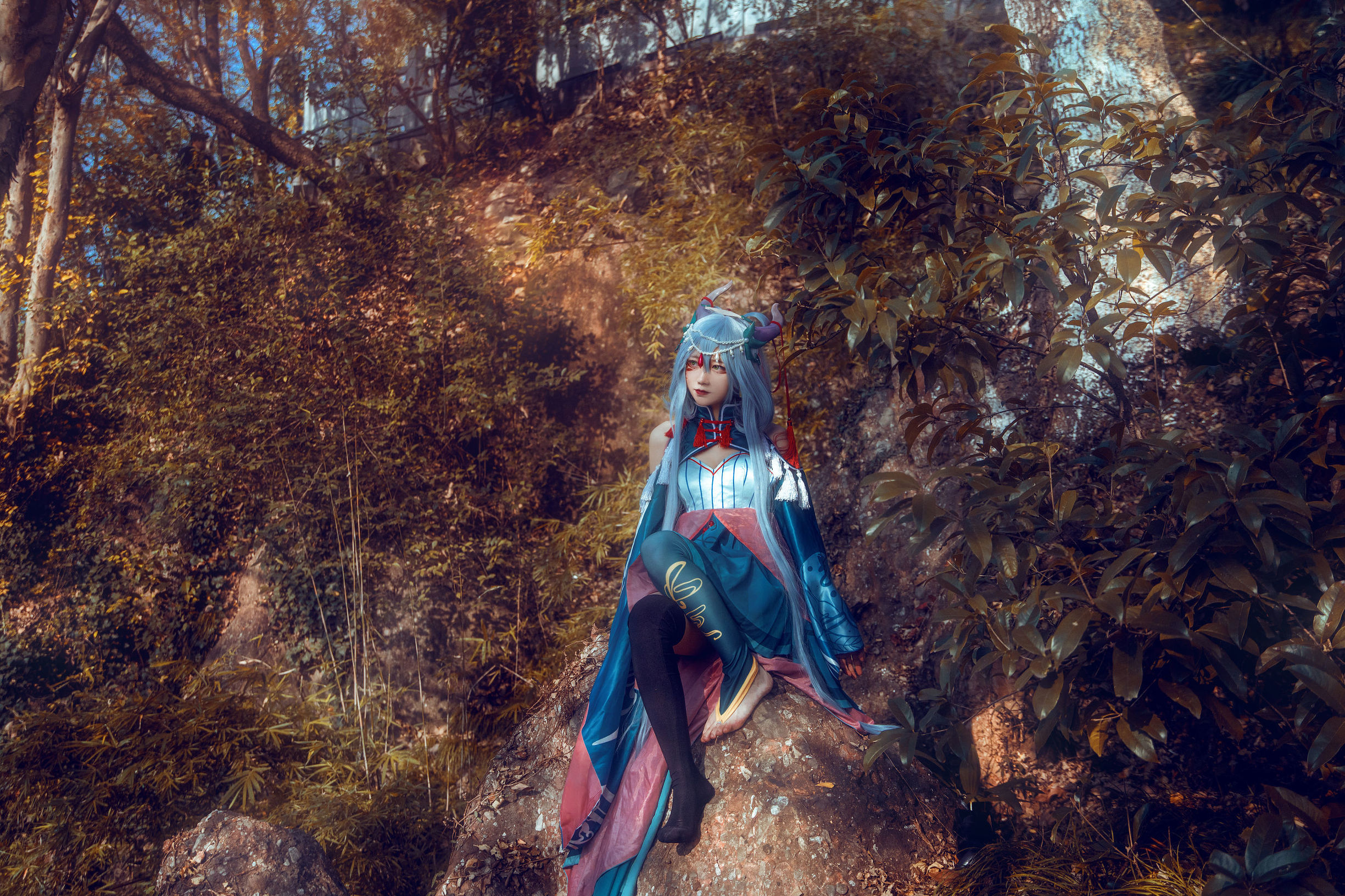 Cosplay写真] 動漫博主弦音sic - 洛天依 上古神話