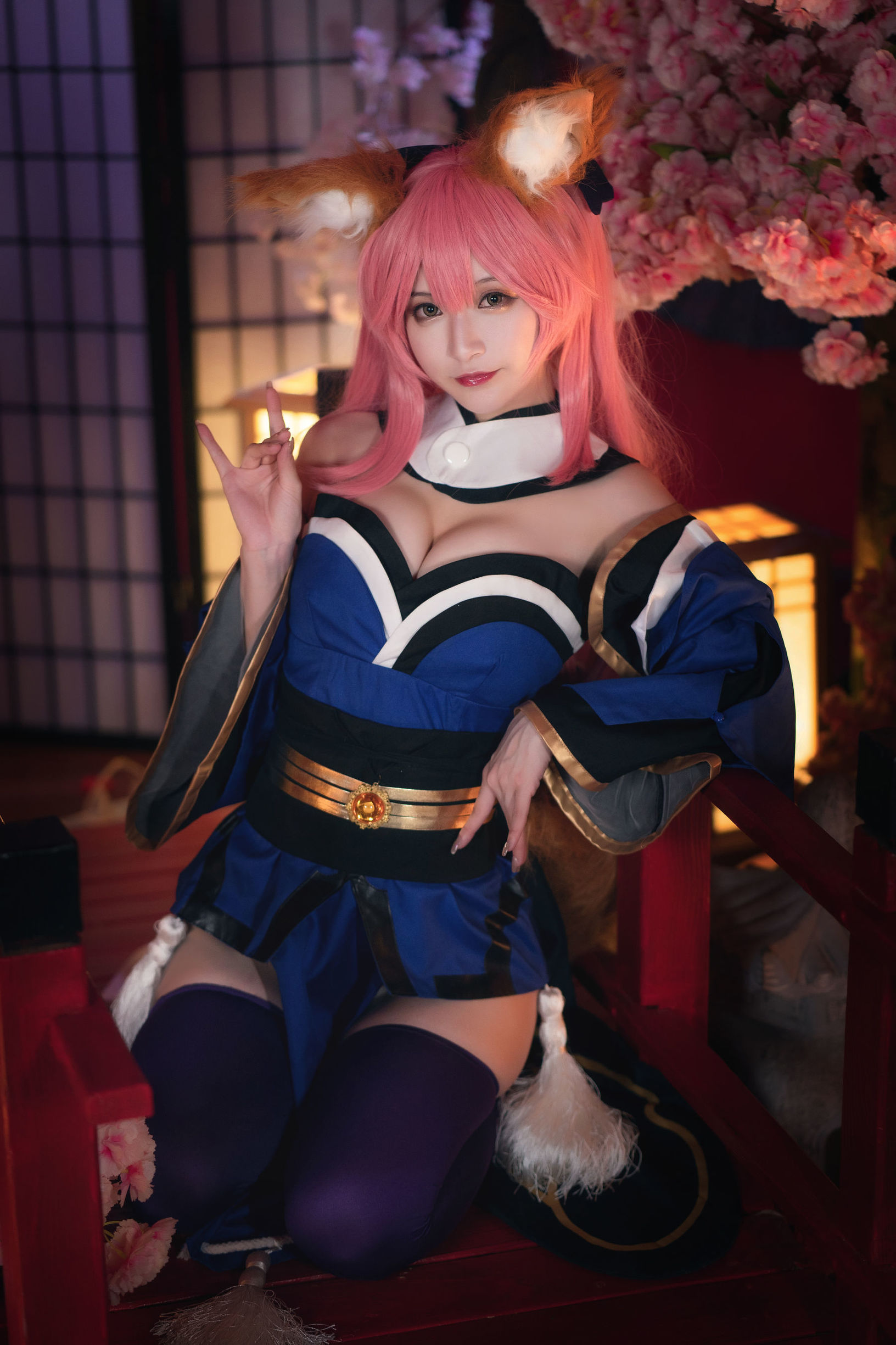 Ảnh Cosplay] Blogger Anime Tệ Bảng Thiêu Quỷ Vũ w - Tamamo-no-Mae Nguyên Pi