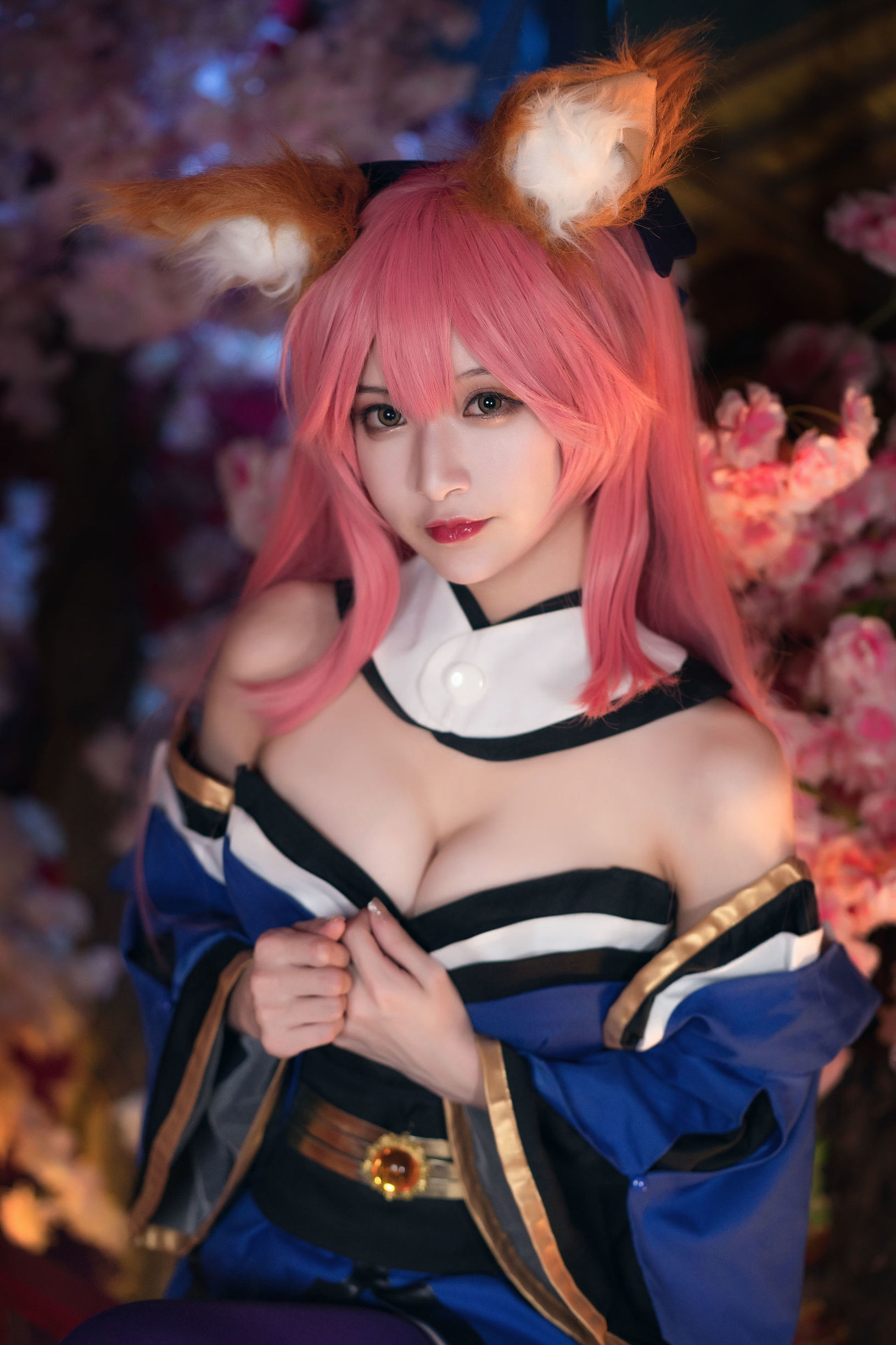 Cosplay寫真] 動漫博主鐵板燒鬼舞w - 玉藻前 原皮