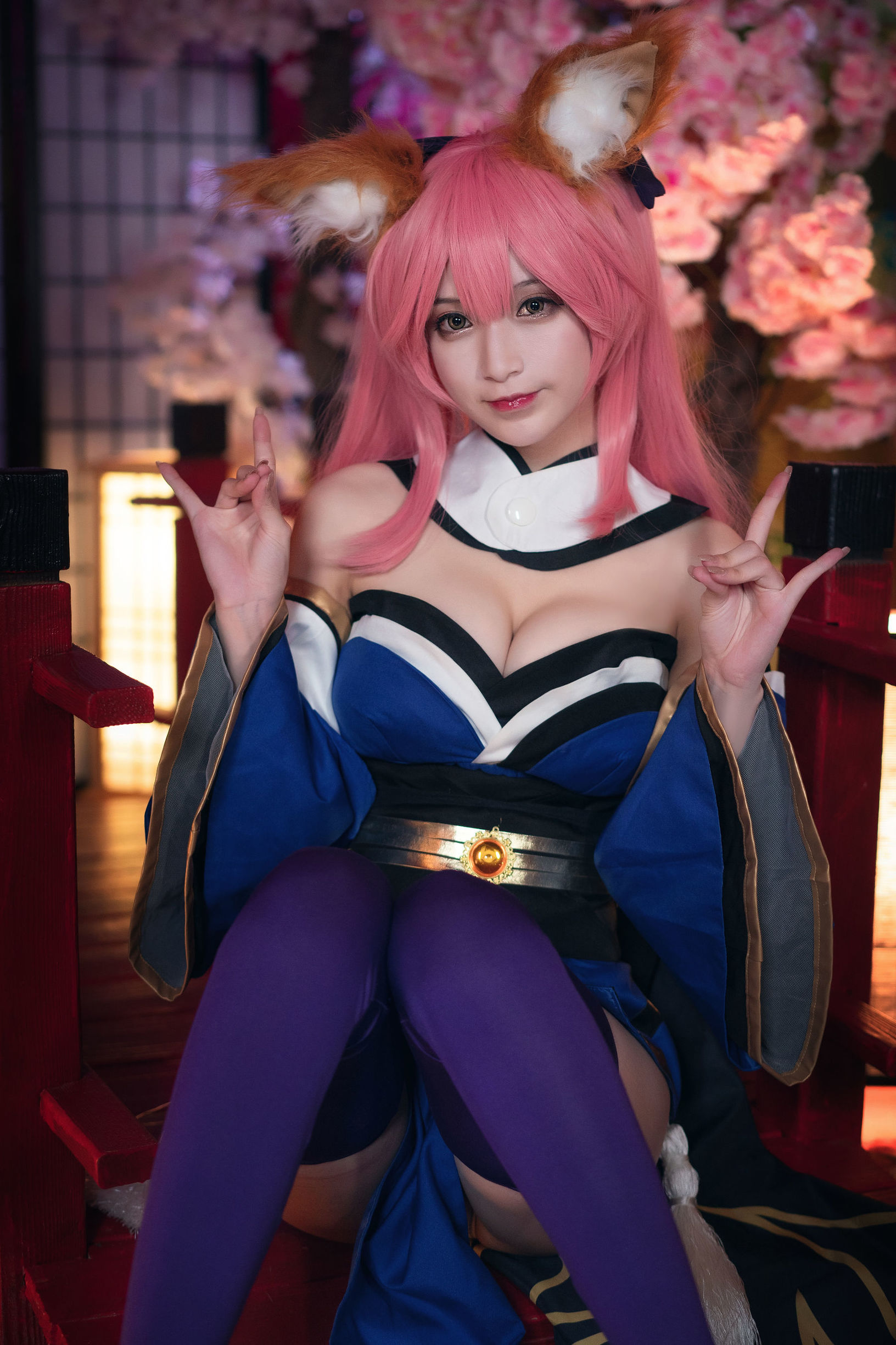 Ảnh Cosplay] Blogger Anime Tệ Bảng Thiêu Quỷ Vũ w - Tamamo-no-Mae Nguyên Pi