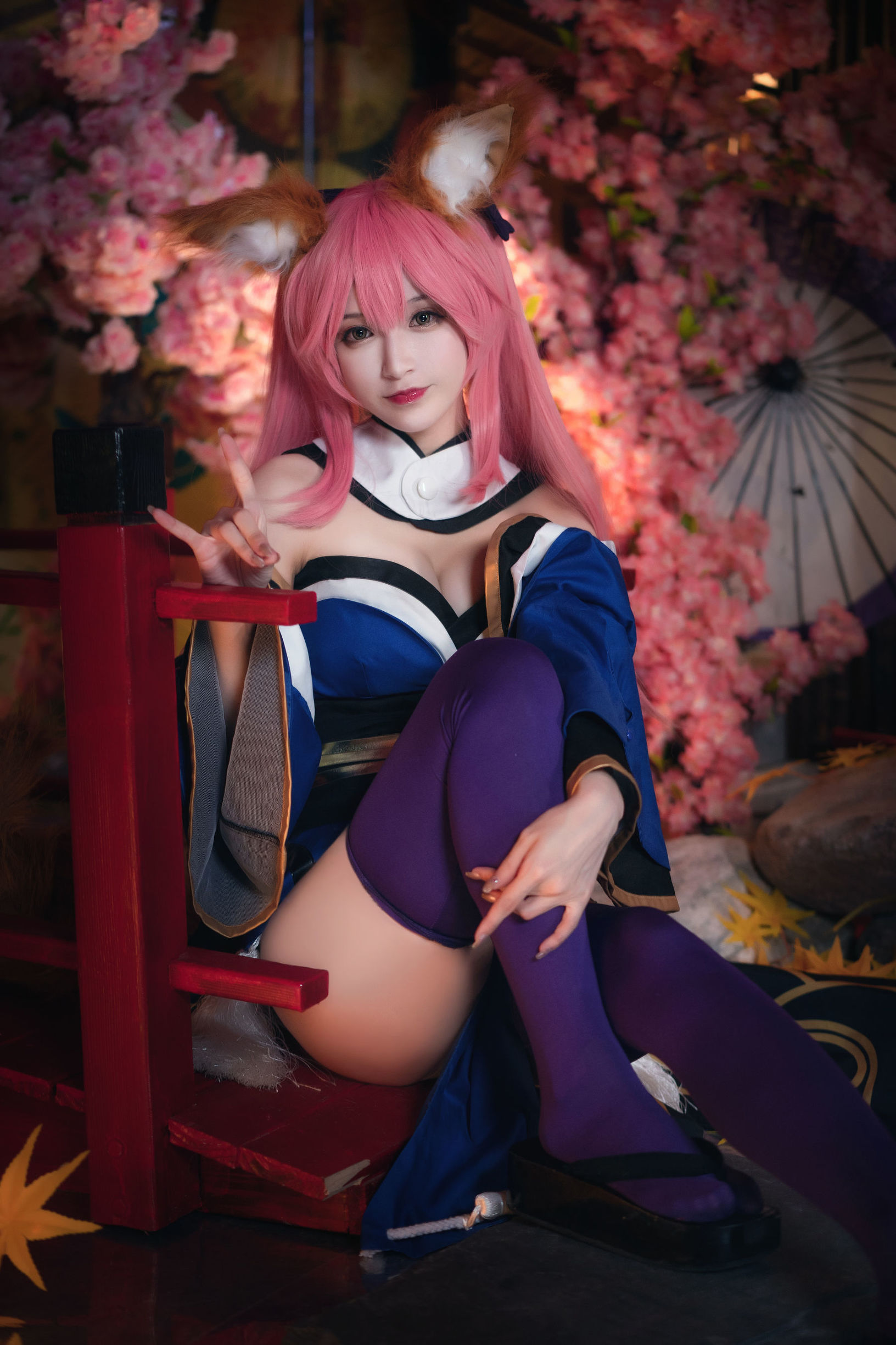 Ảnh Cosplay] Blogger Anime Tệ Bảng Thiêu Quỷ Vũ w - Tamamo-no-Mae Nguyên Pi