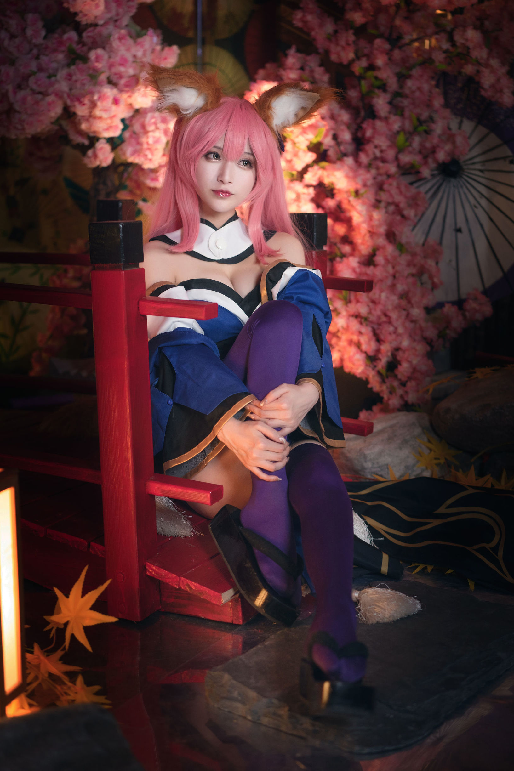 Ảnh Cosplay] Blogger Anime Tệ Bảng Thiêu Quỷ Vũ w - Tamamo-no-Mae Nguyên Pi