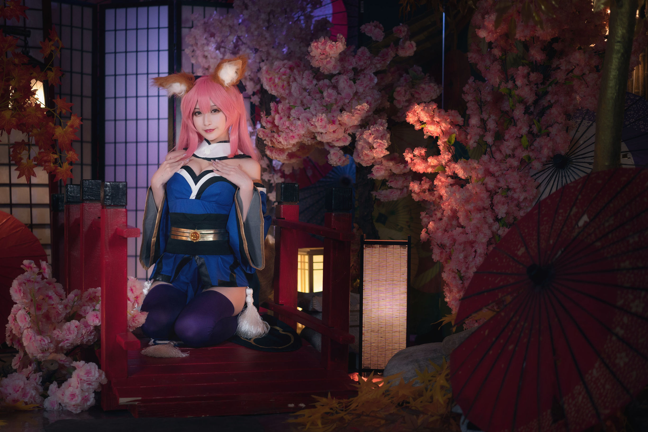 Ảnh Cosplay] Blogger Anime Tệ Bảng Thiêu Quỷ Vũ w - Tamamo-no-Mae Nguyên Pi