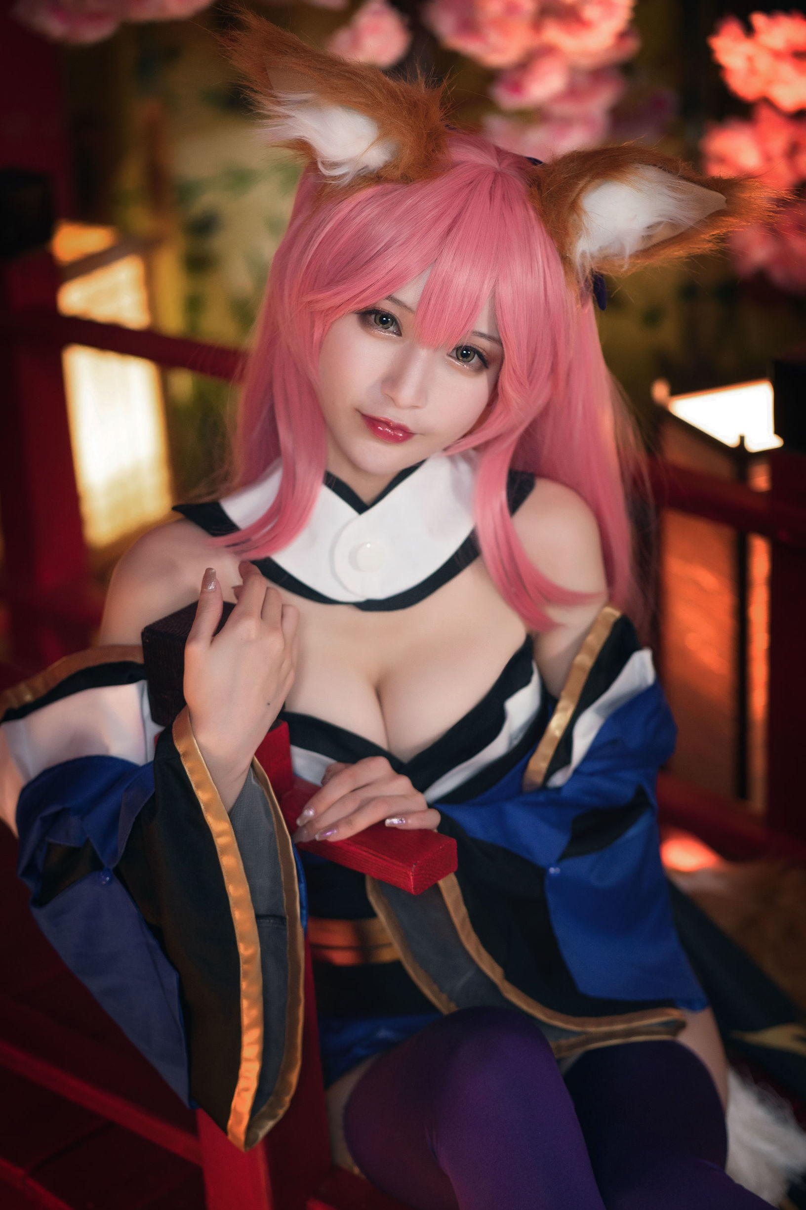 Cosplay寫真] 動漫博主鐵板燒鬼舞w - 玉藻前 原皮