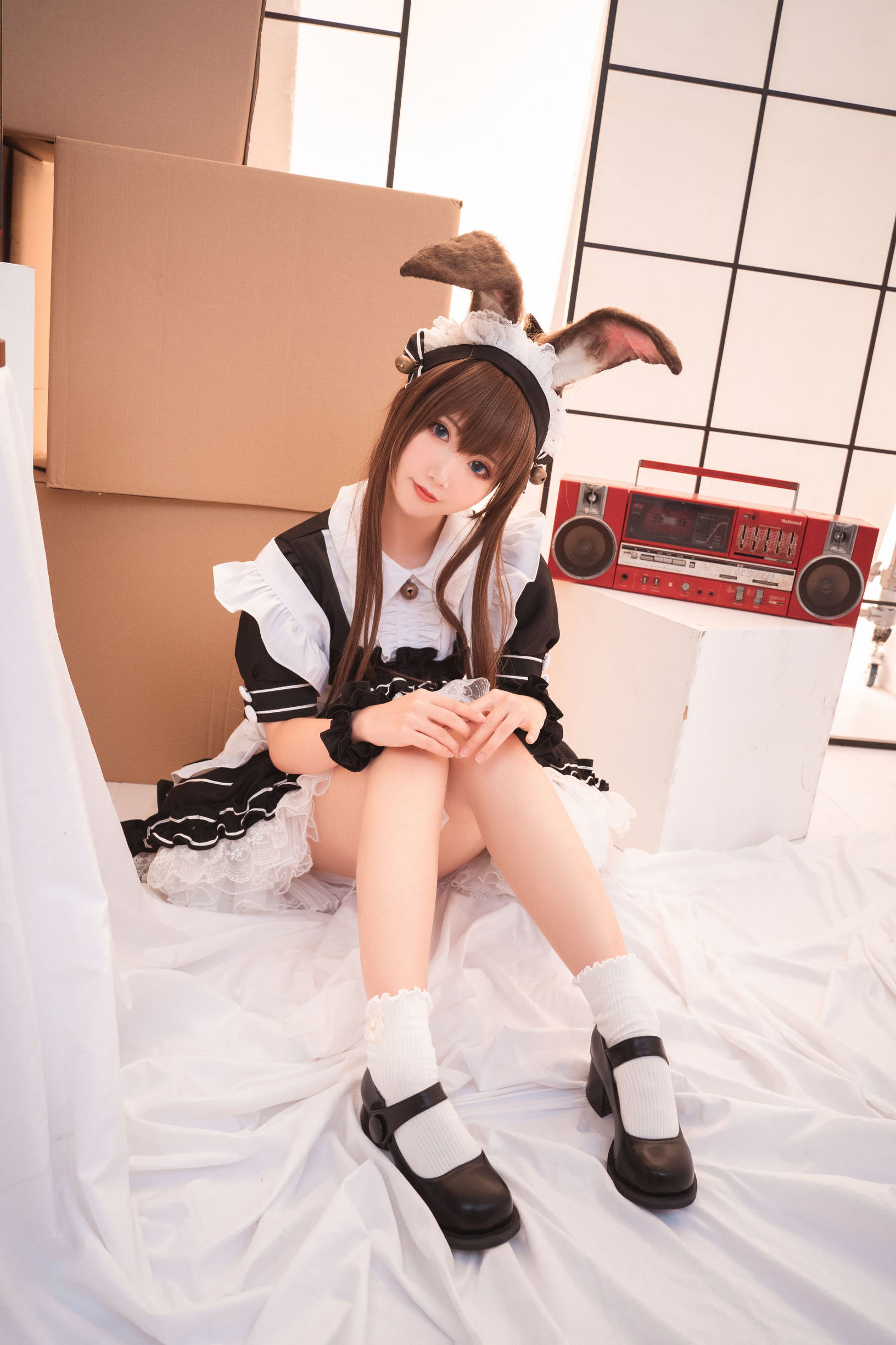 Cosplay寫真] 可愛人氣 Coser 面餅仙兒 - 阿米驢女僕