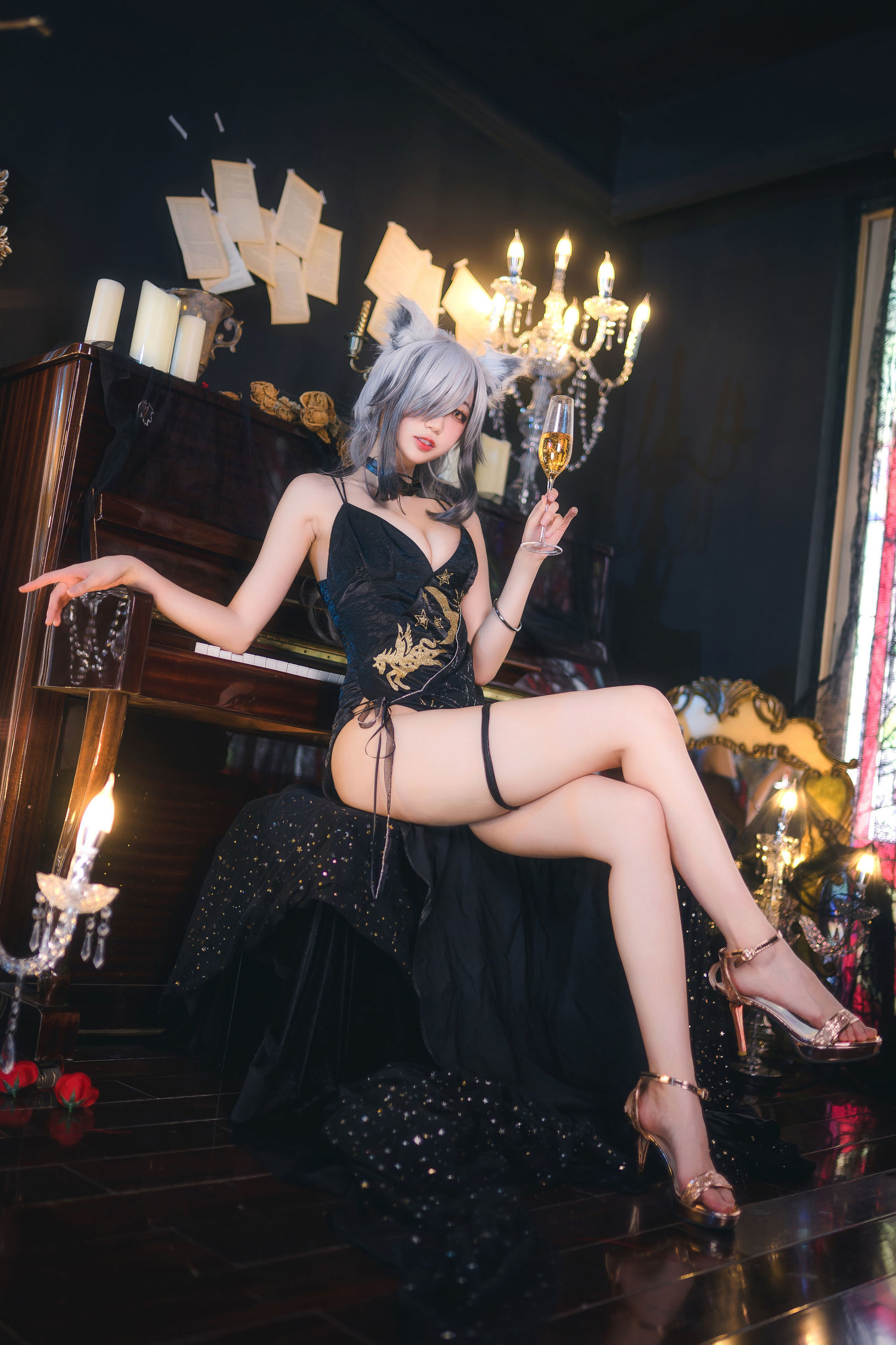 Cosplay写真] 周叽是可愛兔兔 - 禮服
