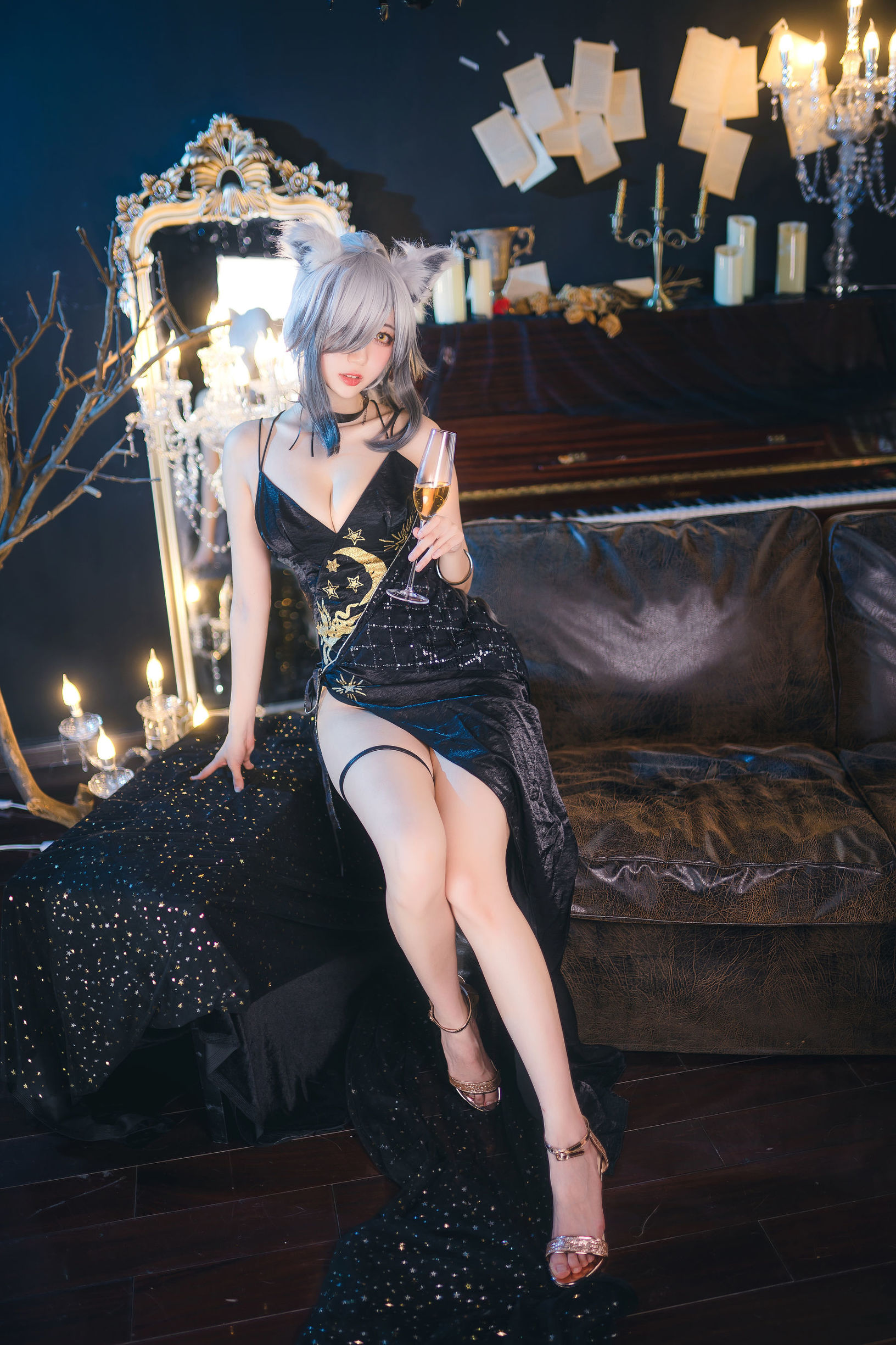 Cosplay Photos] Zhou Ji is a Cute Bunny - Formal Dress