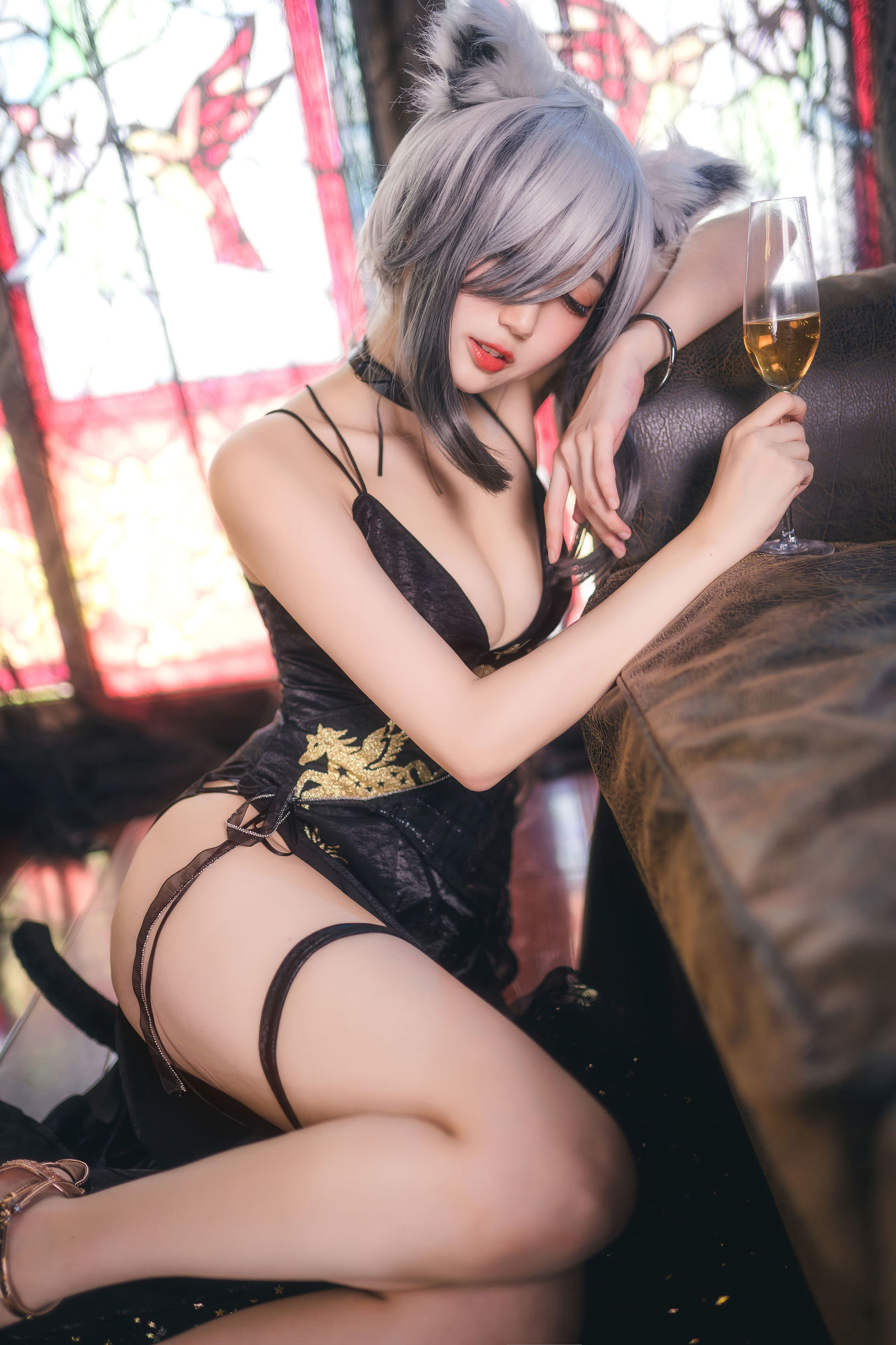 Cosplay Photos] Zhou Ji is a Cute Bunny - Formal Dress