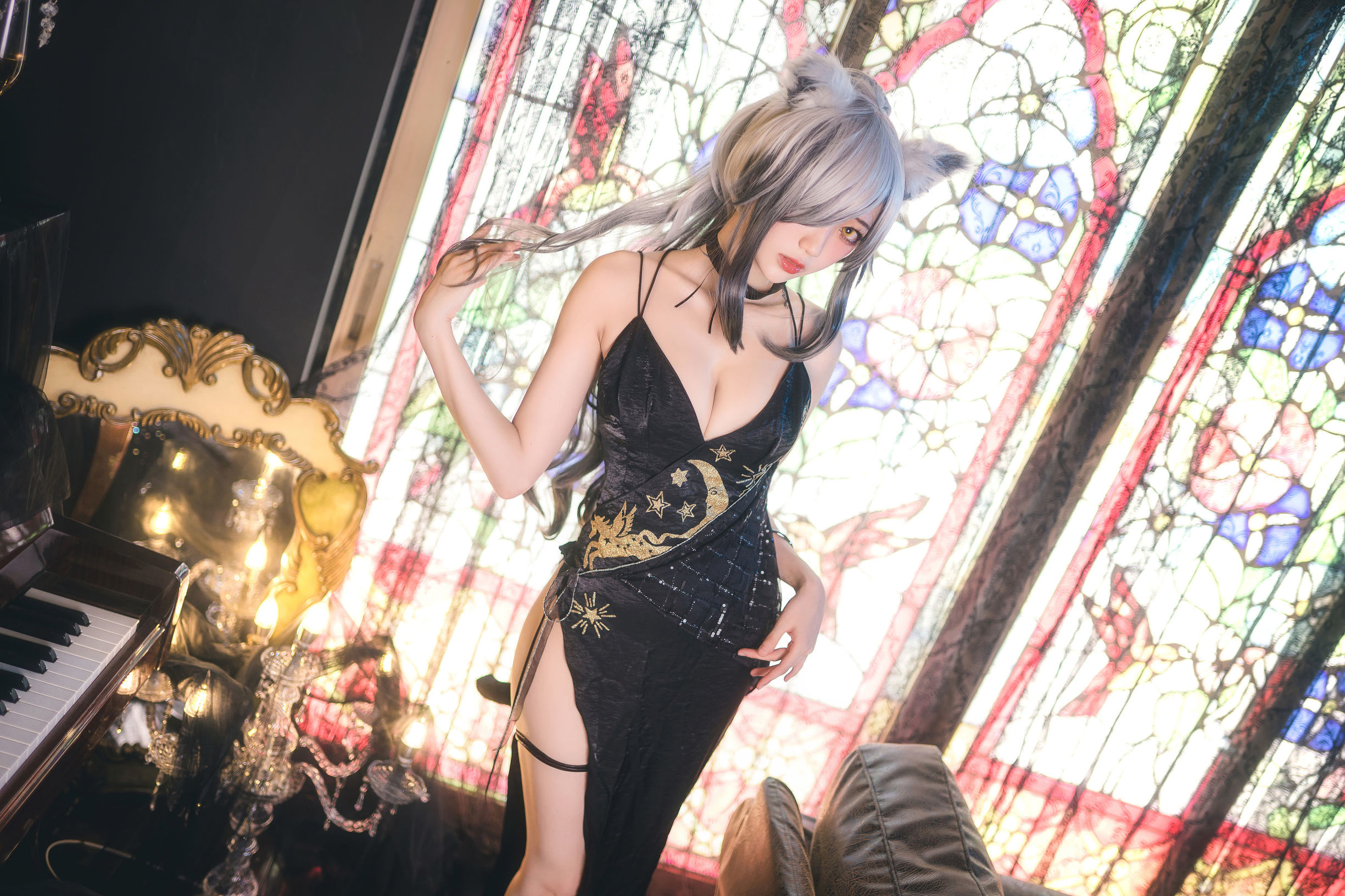 Cosplay Photos] Zhou Ji is a Cute Bunny - Formal Dress