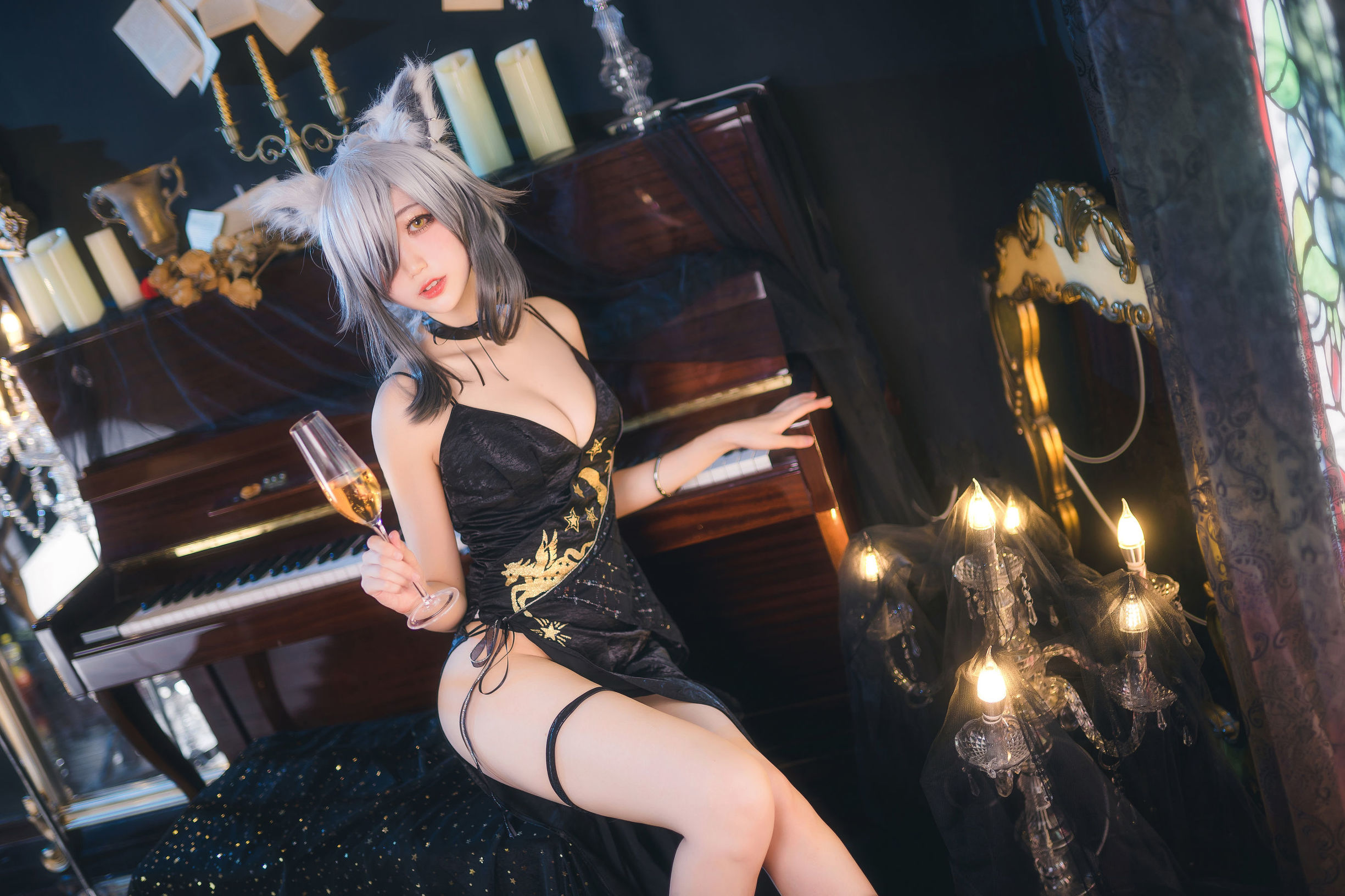 Cosplay写真] 周叽是可愛兔兔 - 禮服