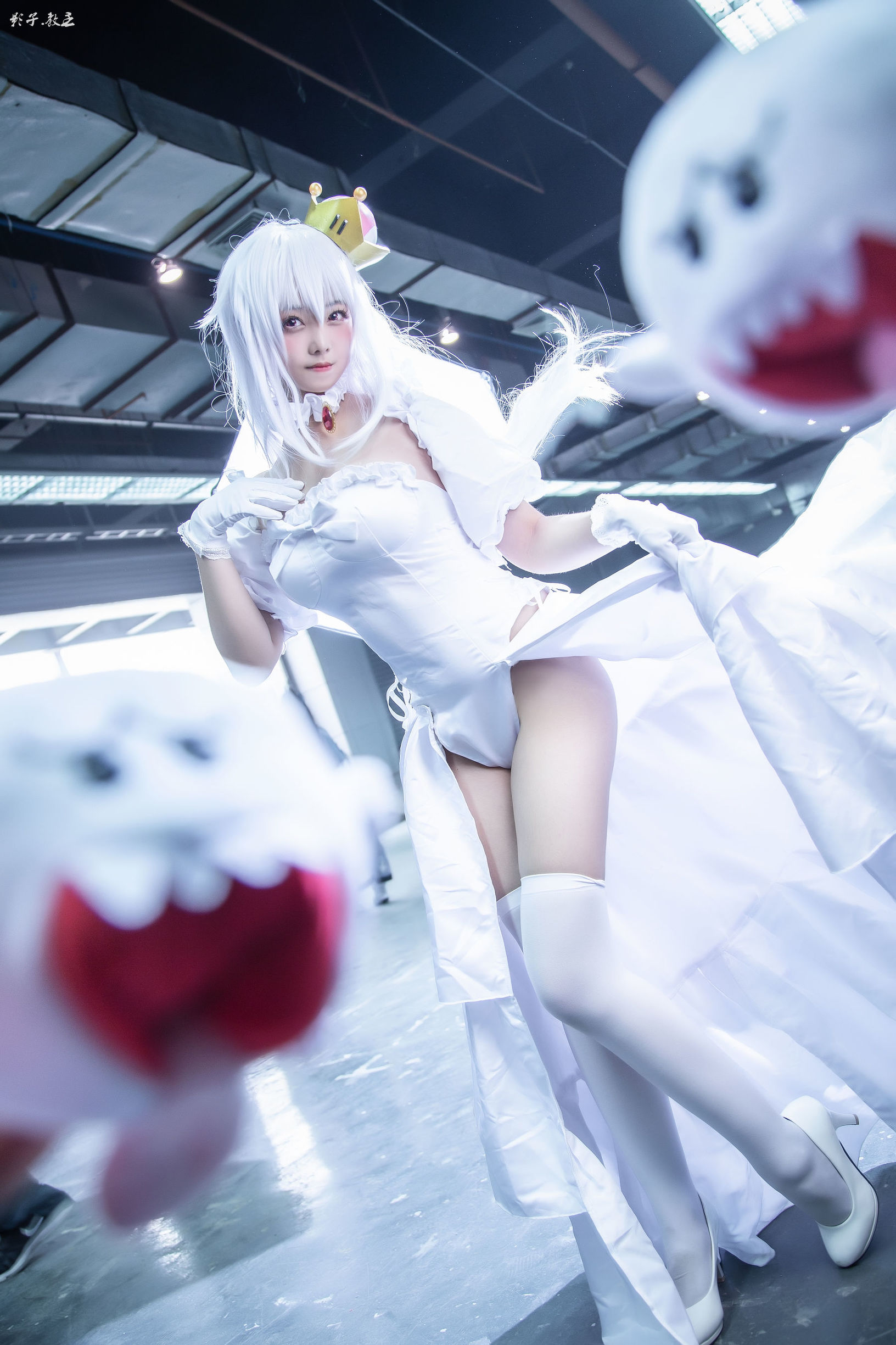 Cosplay寫真] 萌系小姐姐蜜汁貓裘 - 幽靈姬