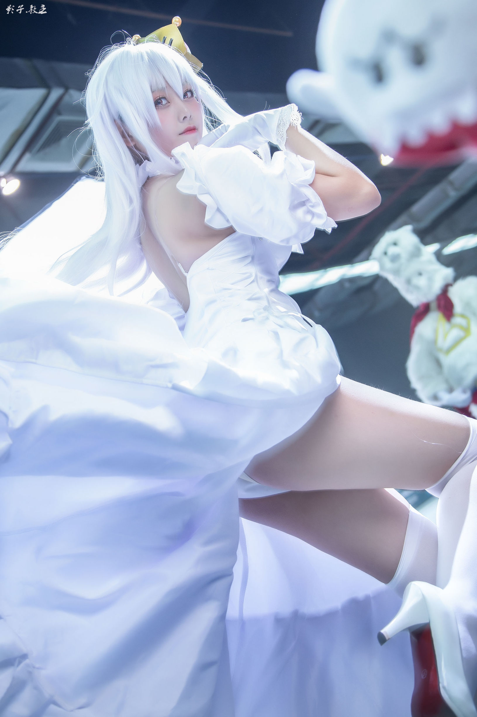 Cosplay寫真] 萌系小姐姐蜜汁貓裘 - 幽靈姬