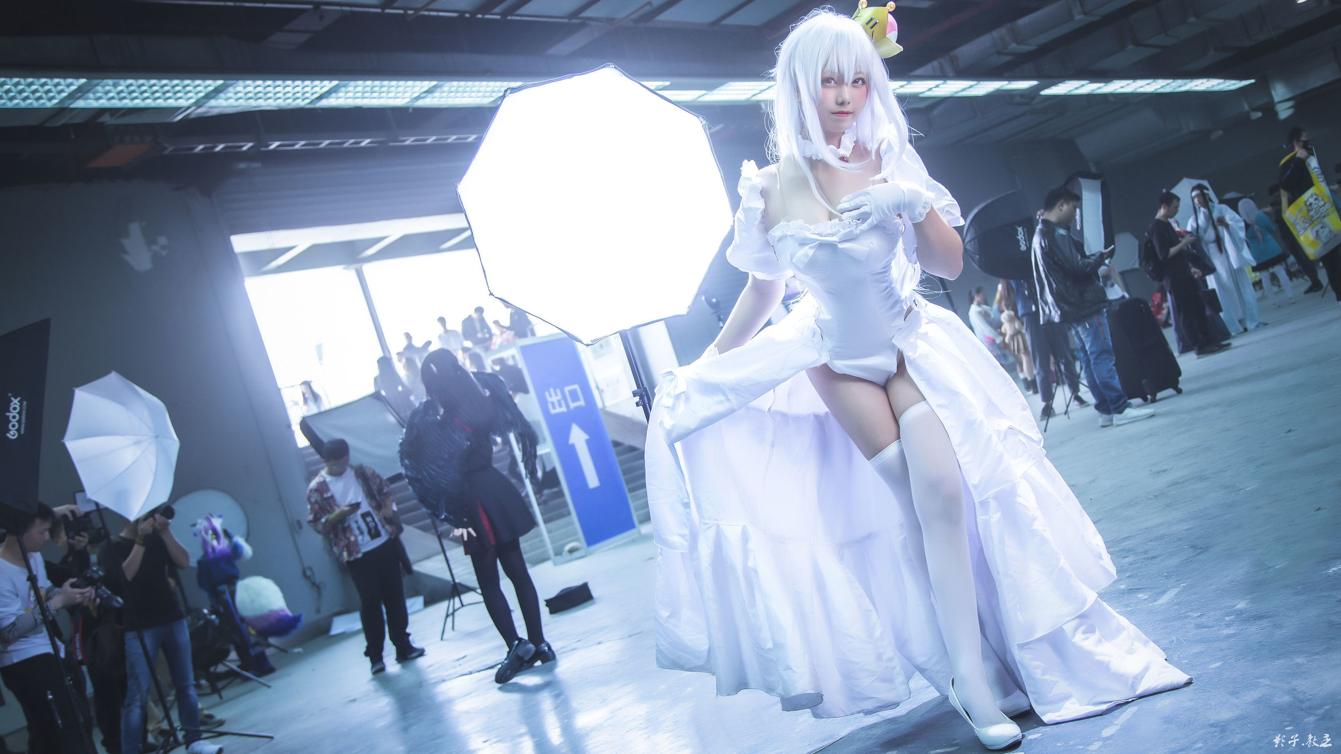 Cosplay寫真] 萌系小姐姐蜜汁貓裘 - 幽靈姬