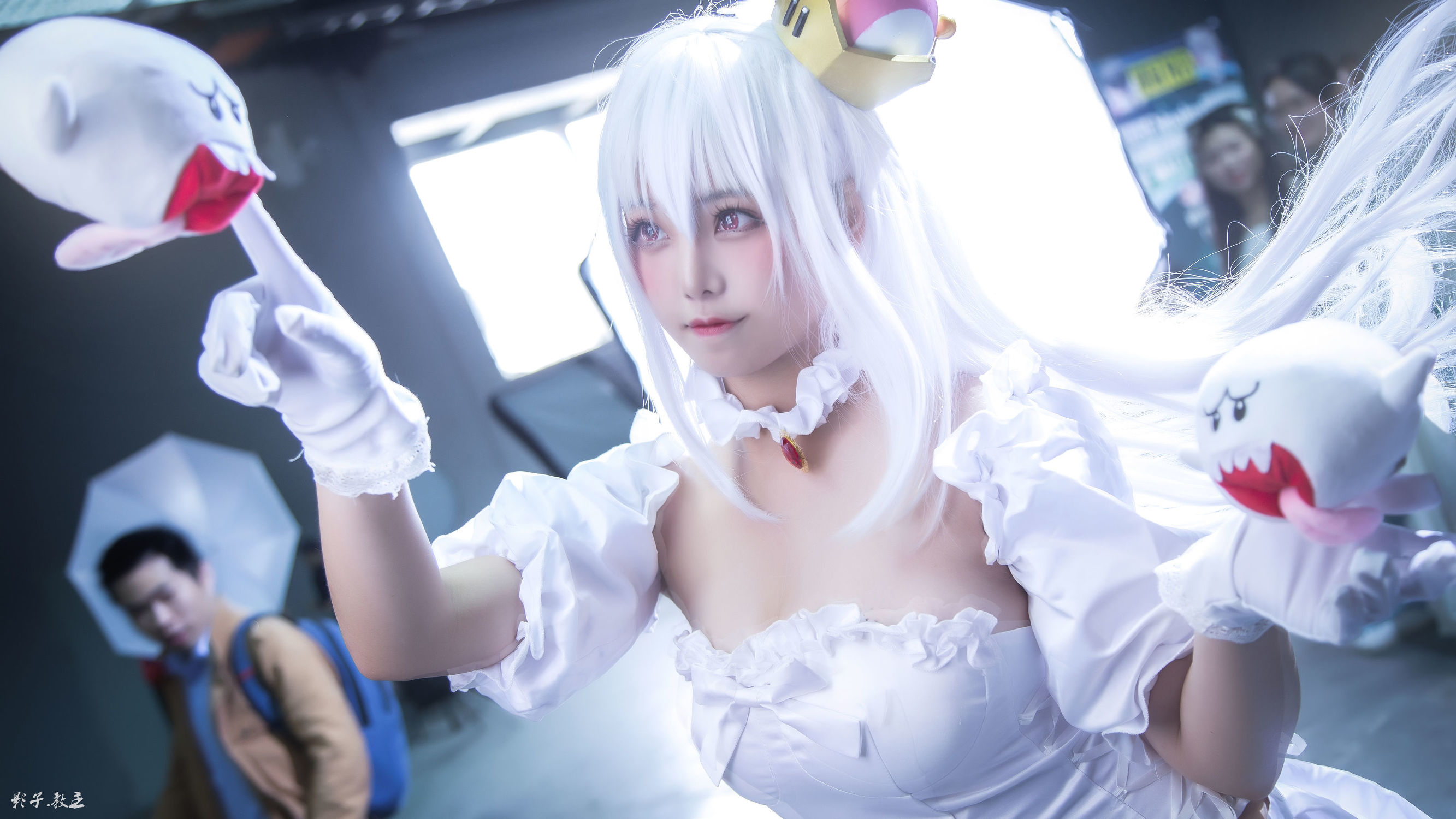 Cosplay寫真] 萌系小姐姐蜜汁貓裘 - 幽靈姬
