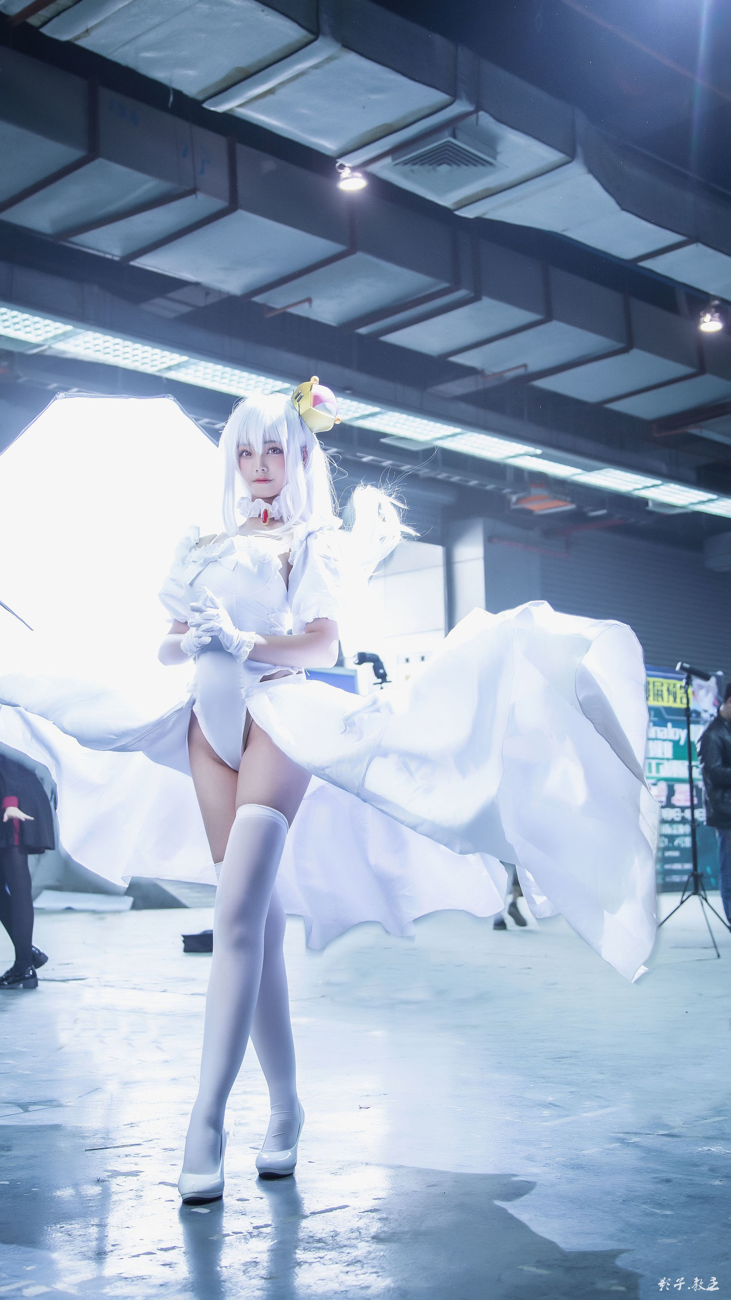 Cosplay寫真] 萌系小姐姐蜜汁貓裘 - 幽靈姬