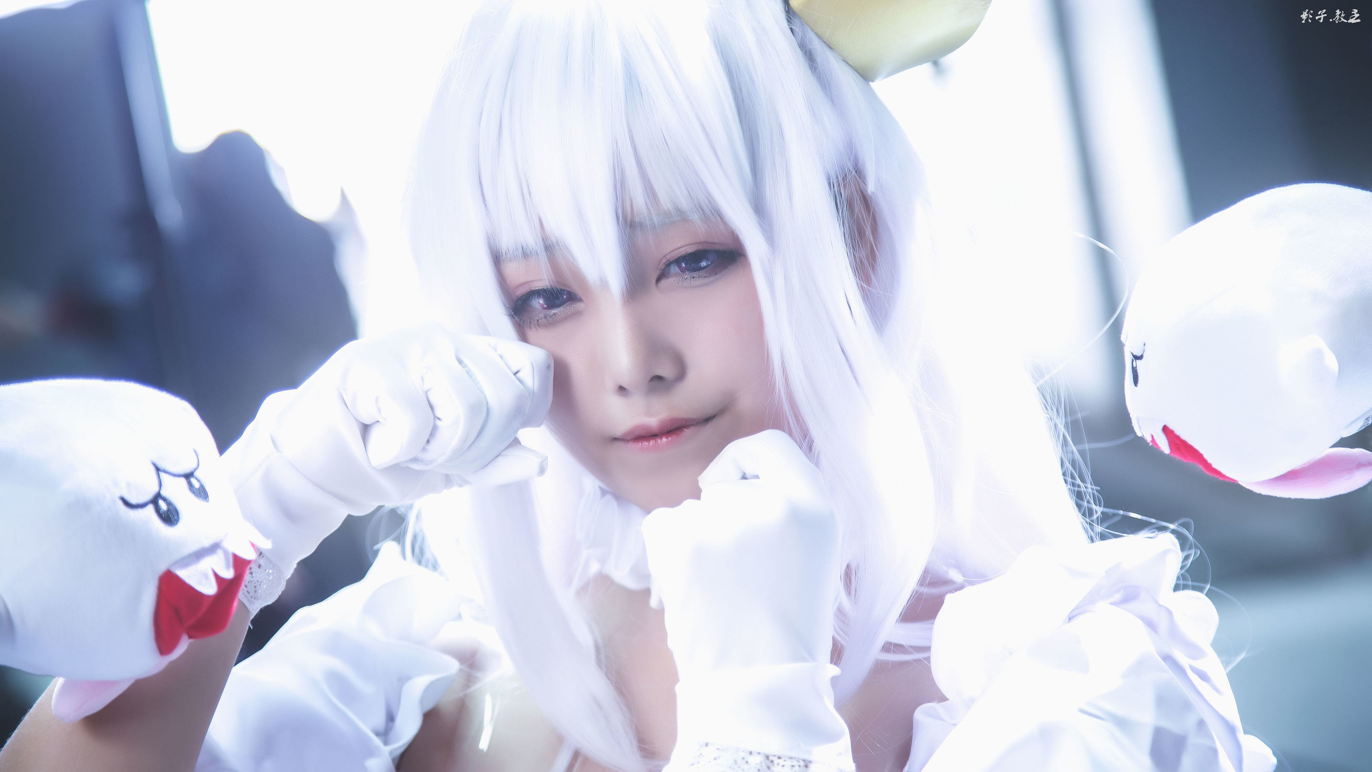 Cosplay寫真] 萌系小姐姐蜜汁貓裘 - 幽靈姬