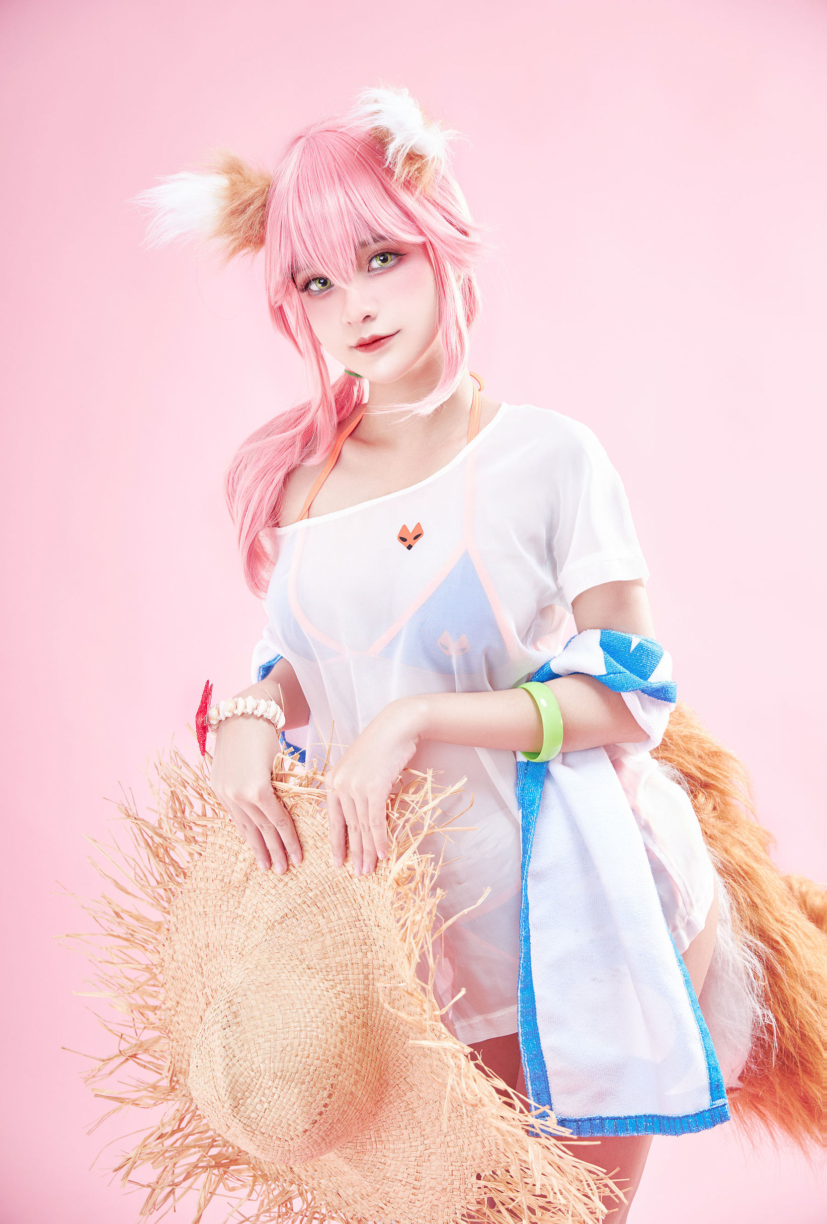 コスプレ写真] アザミ福利 - タマモ・ランサー