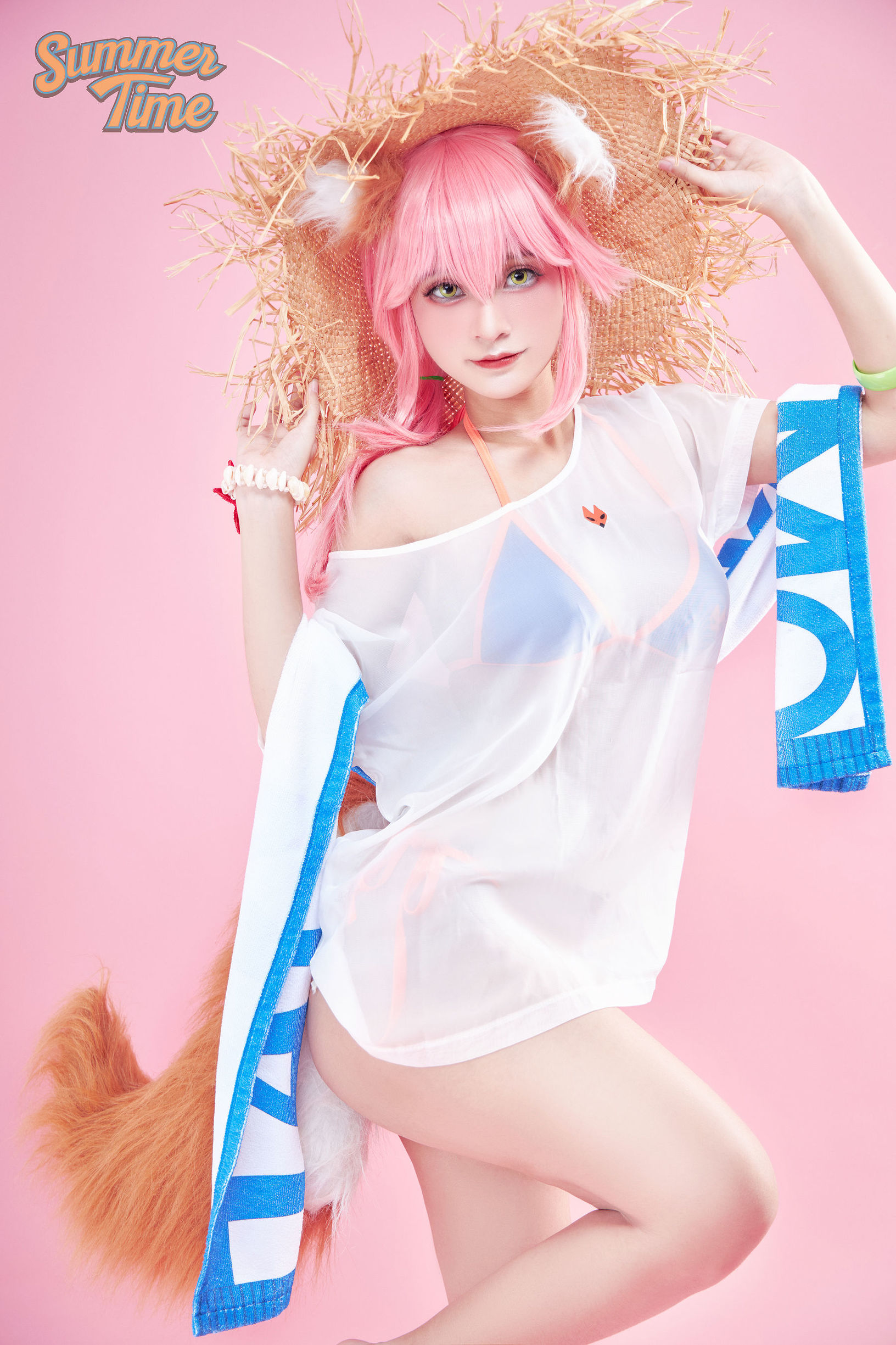 コスプレ写真] アザミ福利 - タマモ・ランサー