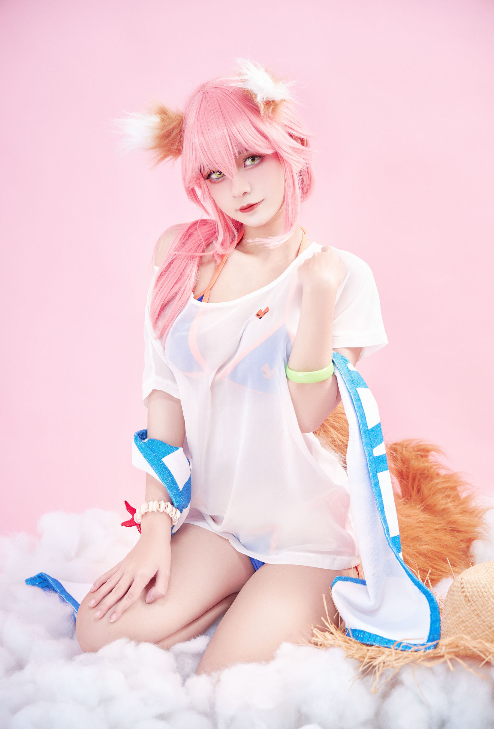 コスプレ写真] アザミ福利 - タマモ・ランサー