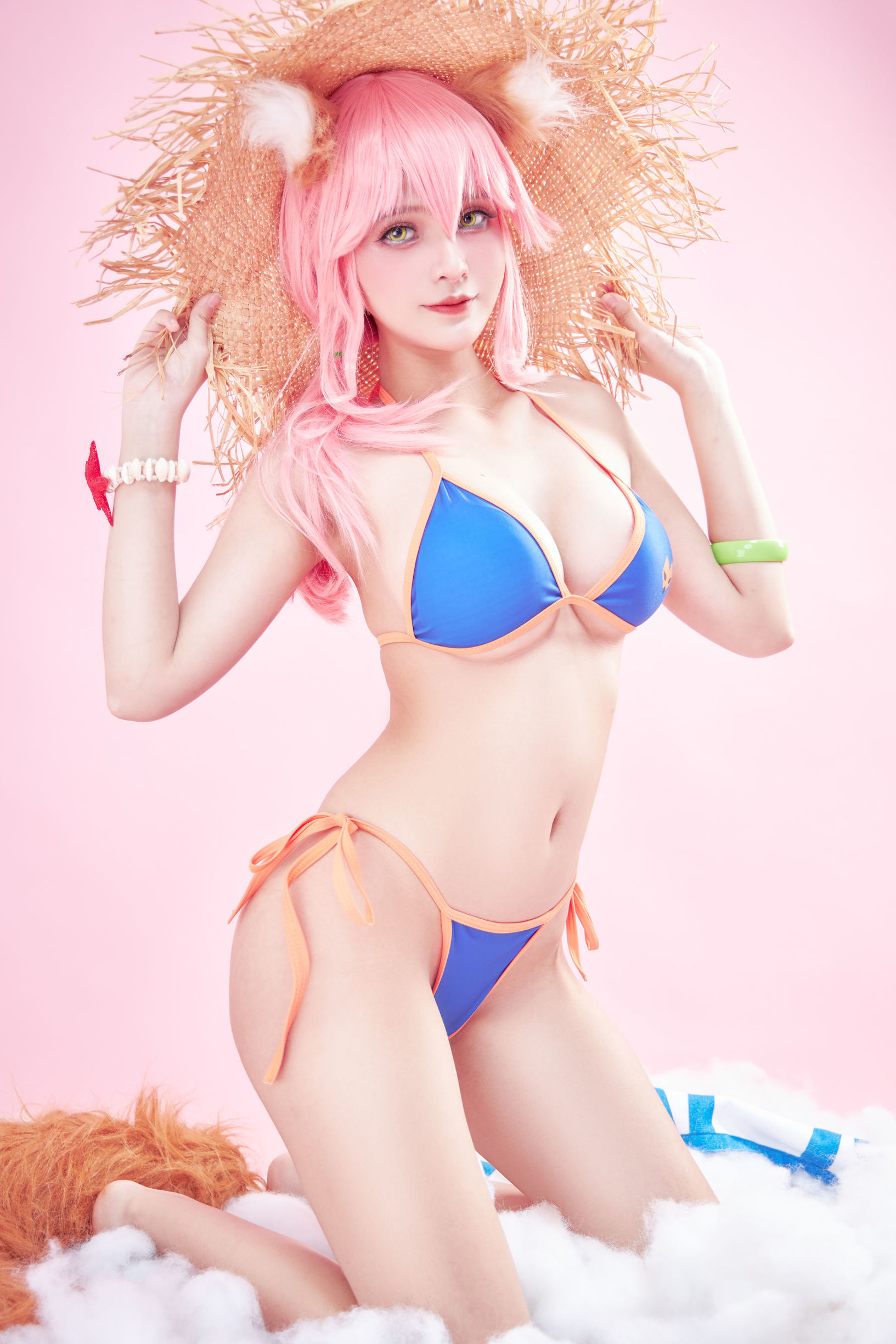 コスプレ写真] アザミ福利 - タマモ・ランサー