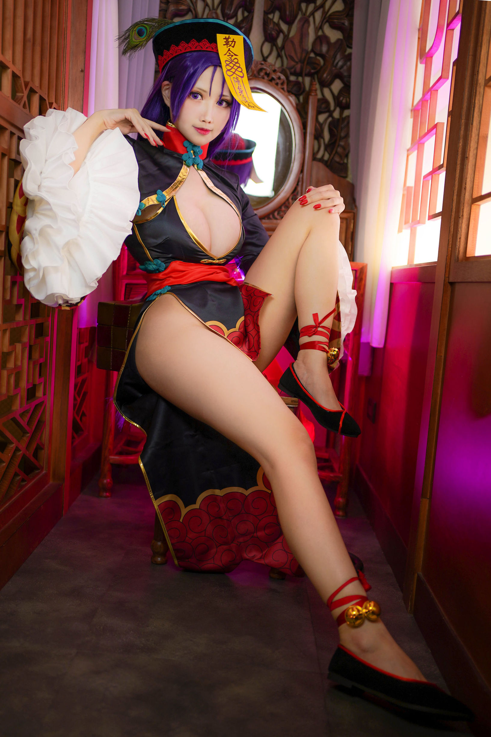 コスプレ写真] コーサー萱-KaYa - ゾンビ酒呑童子