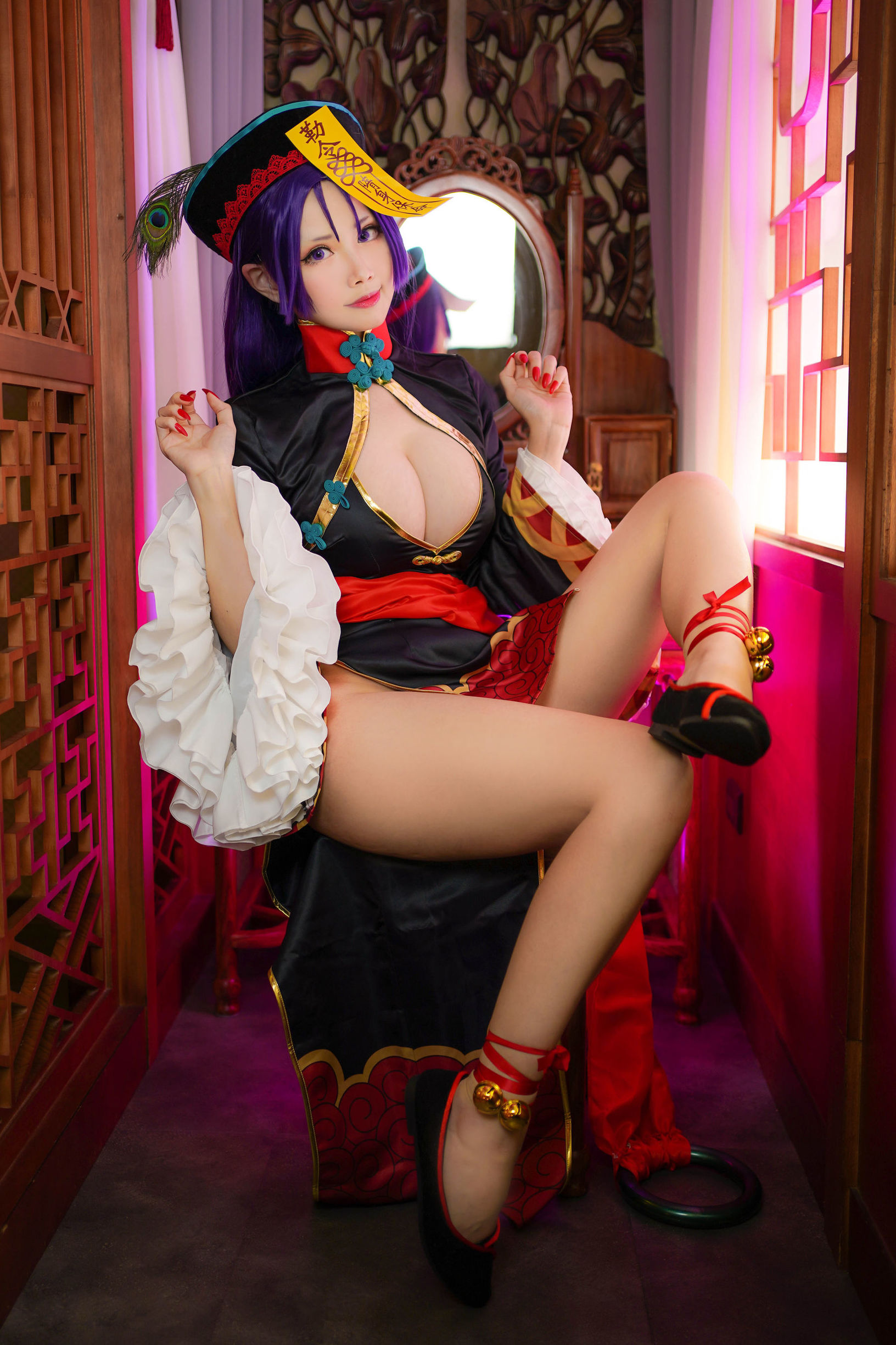 コスプレ写真] コーサー萱-KaYa - ゾンビ酒呑童子