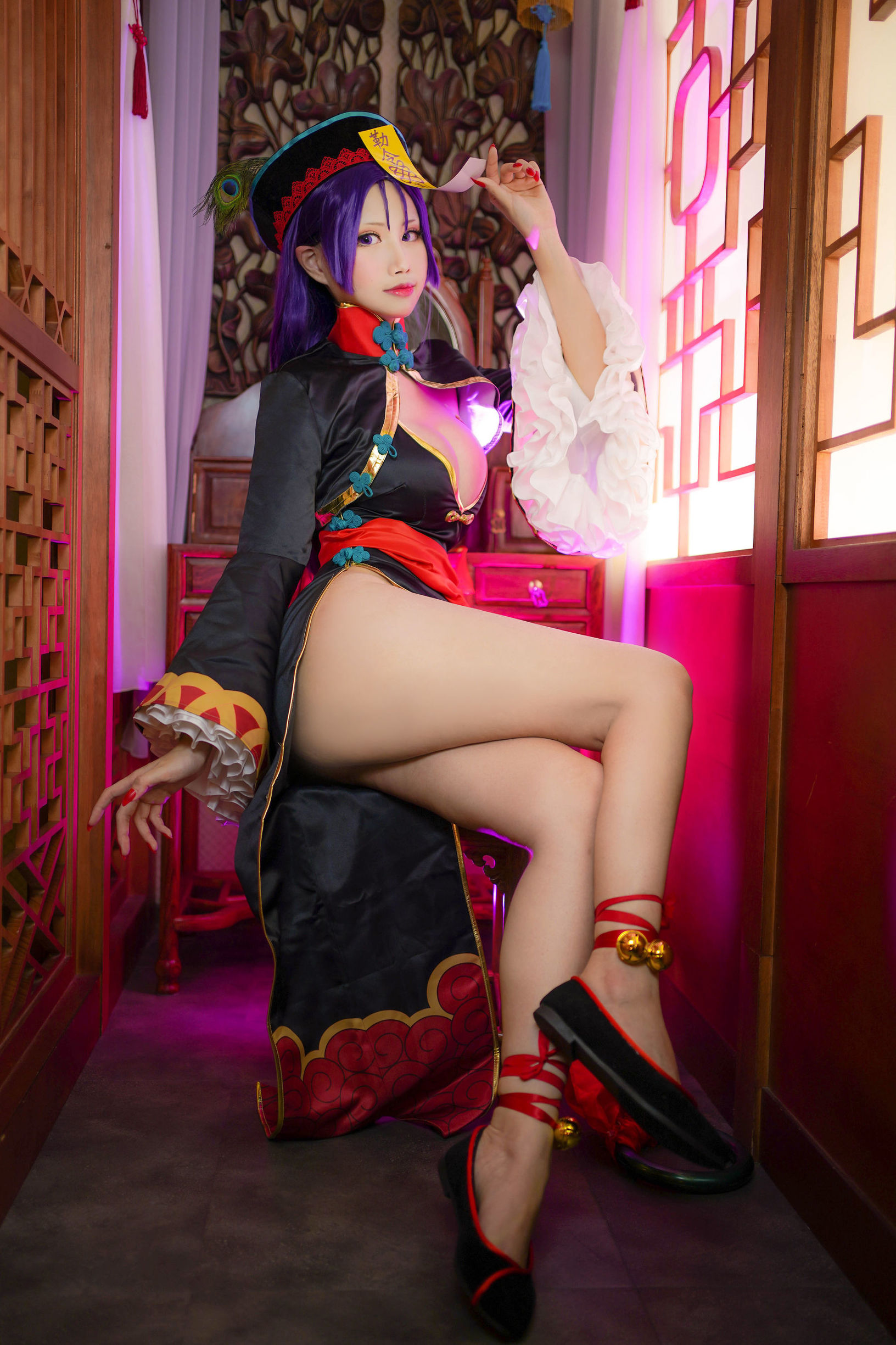 コスプレ写真] コーサー萱-KaYa - ゾンビ酒呑童子