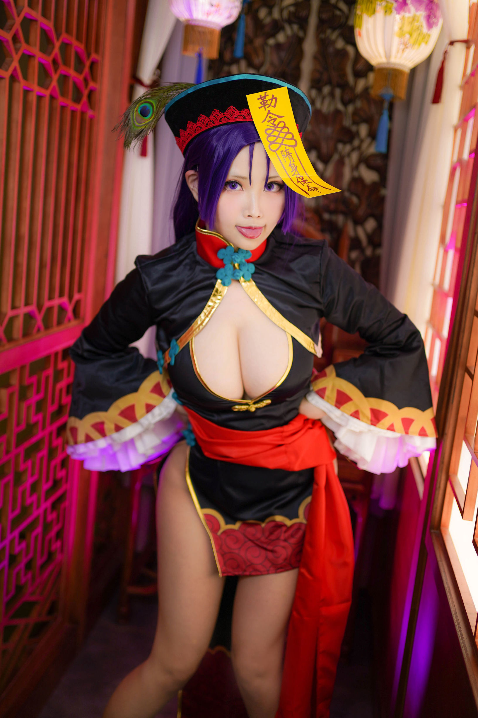 コスプレ写真] コーサー萱-KaYa - ゾンビ酒呑童子
