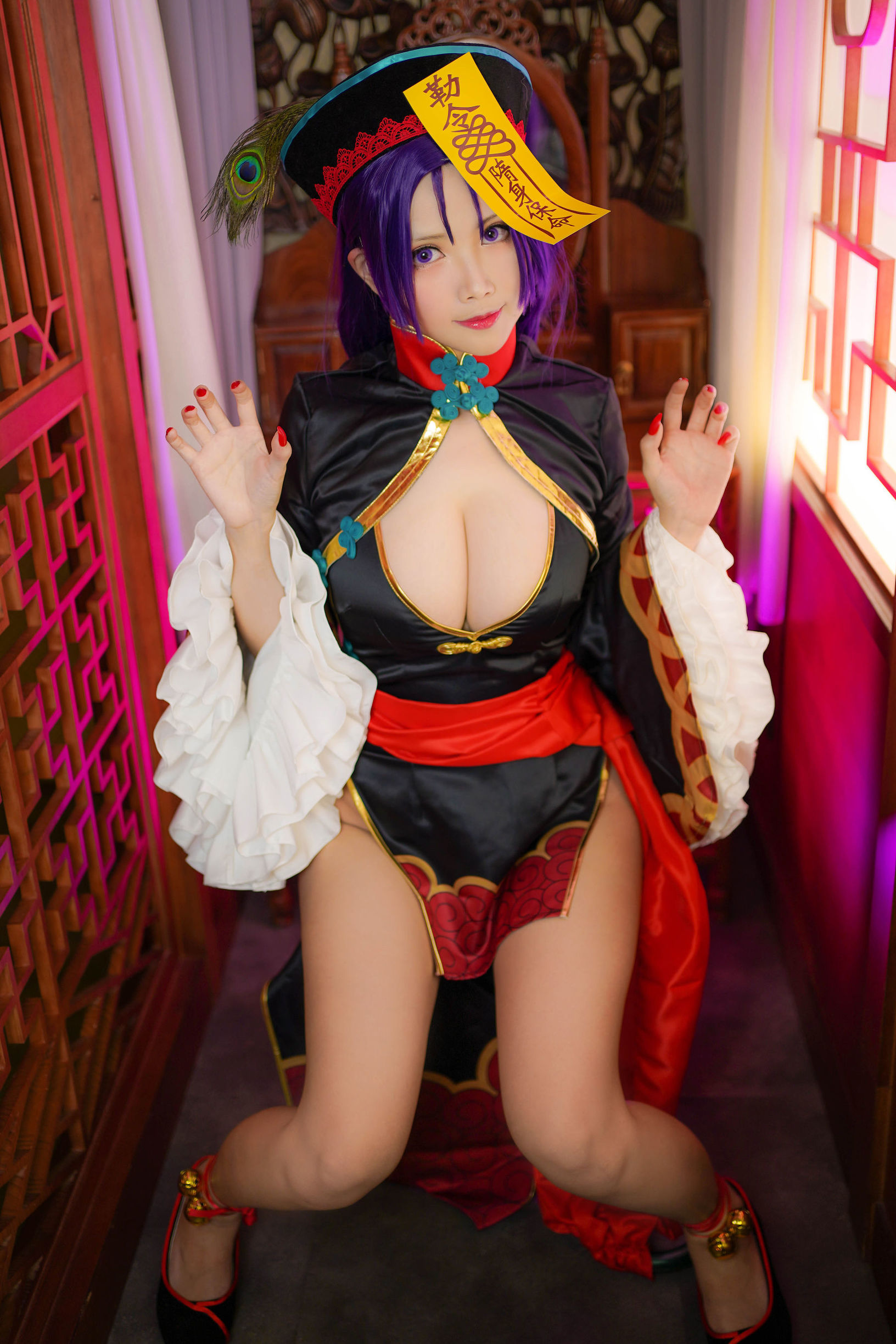 コスプレ写真] コーサー萱-KaYa - ゾンビ酒呑童子