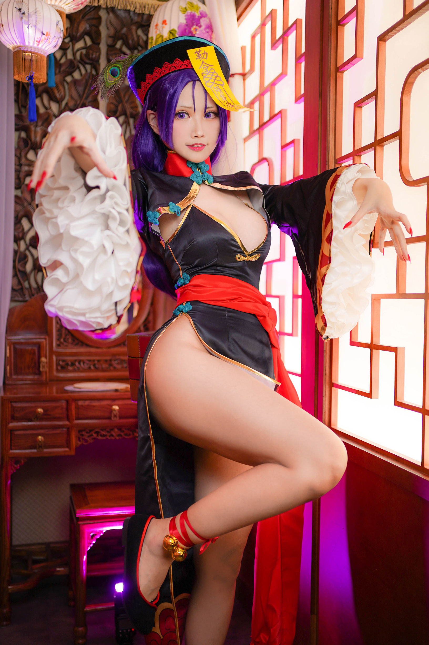 コスプレ写真] コーサー萱-KaYa - ゾンビ酒呑童子