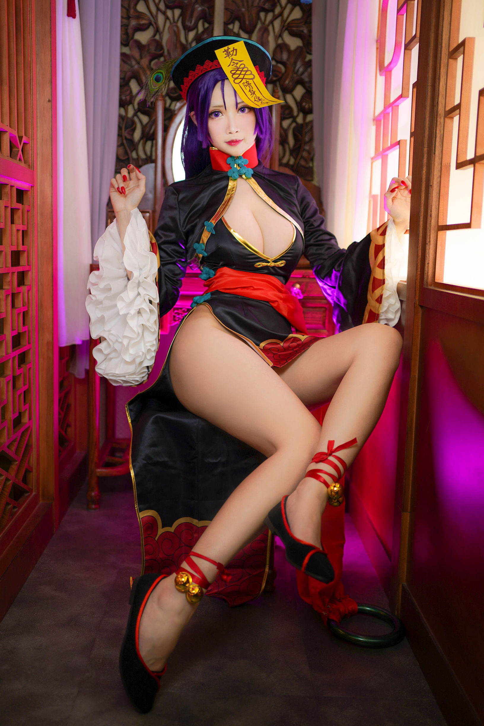 コスプレ写真] コーサー萱-KaYa - ゾンビ酒呑童子