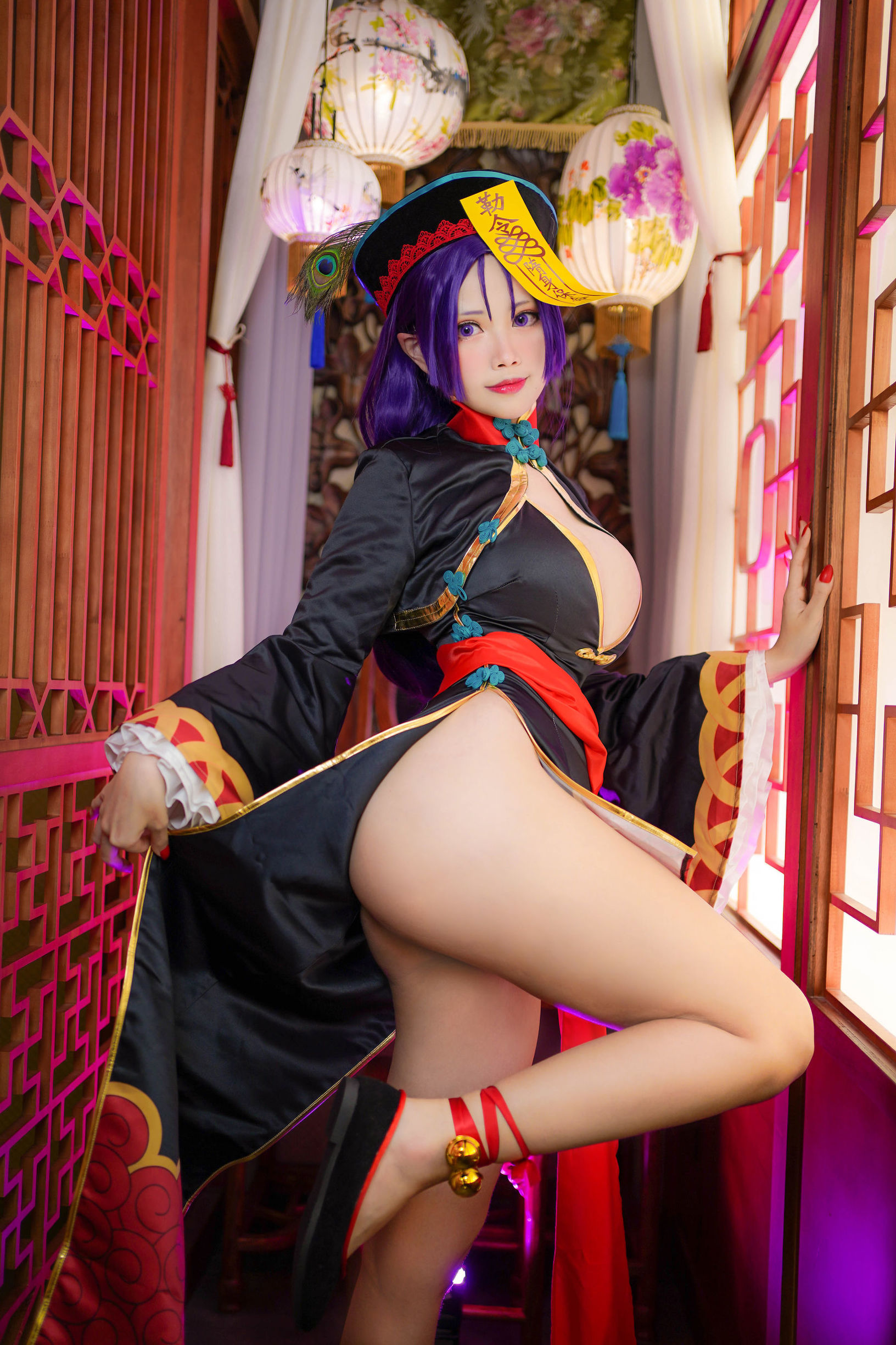コスプレ写真] コーサー萱-KaYa - ゾンビ酒呑童子