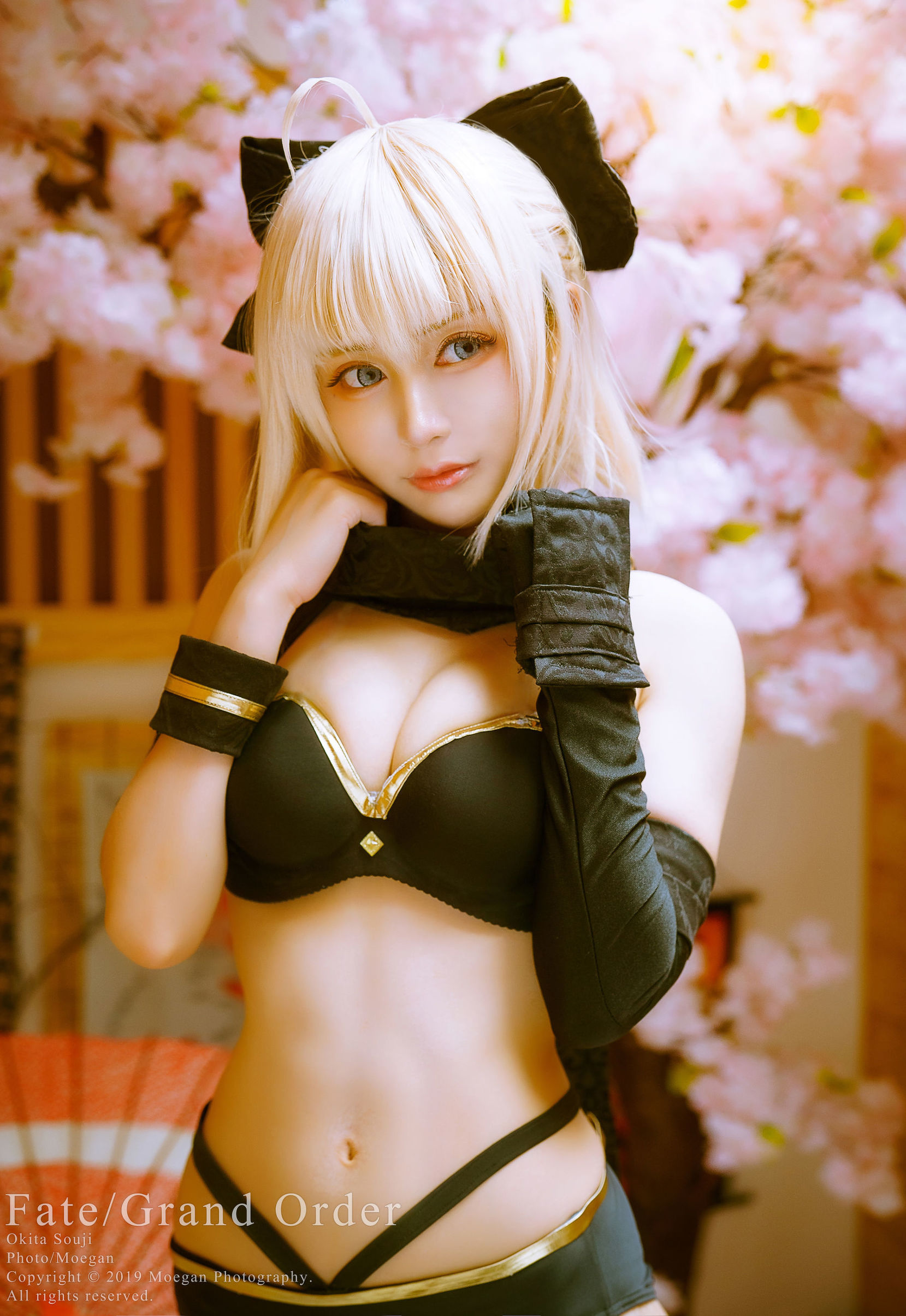 Cosplay Photo] Miyana - Okita Souji Swimsuit