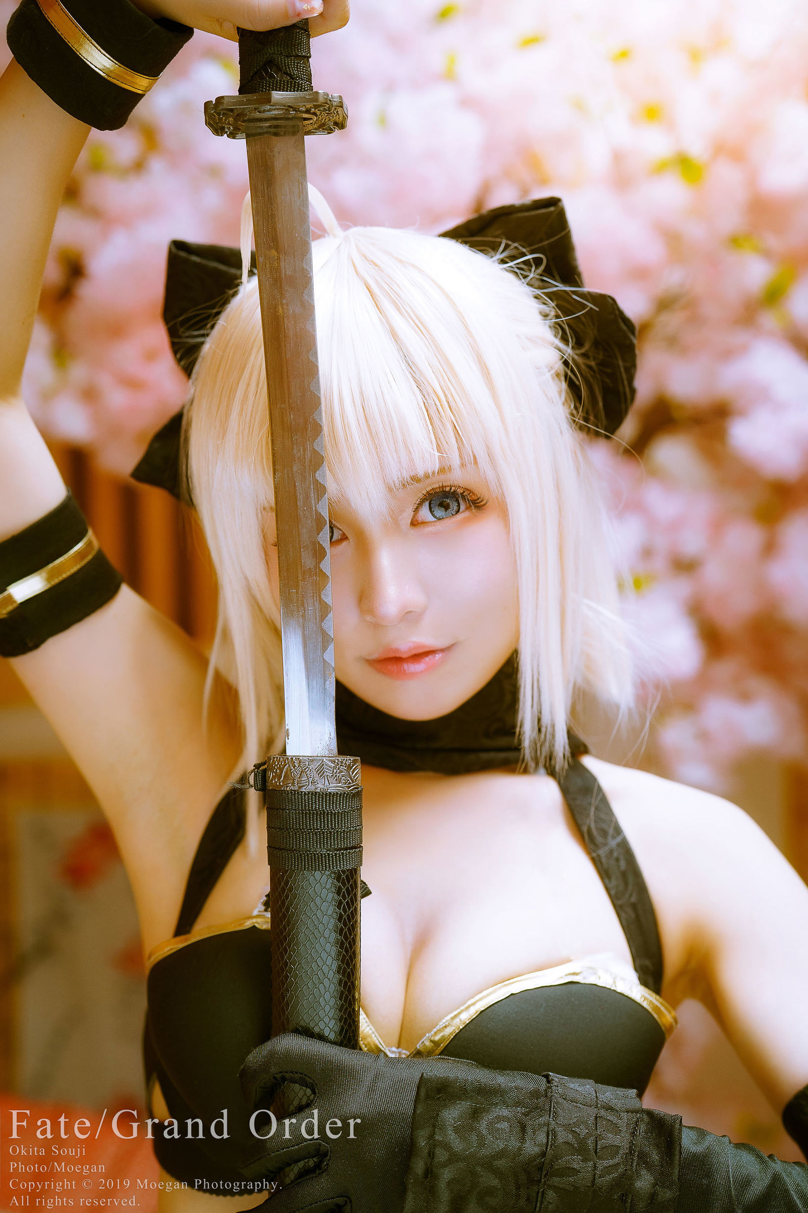 Cosplay Photo] Miyana - Okita Souji Swimsuit