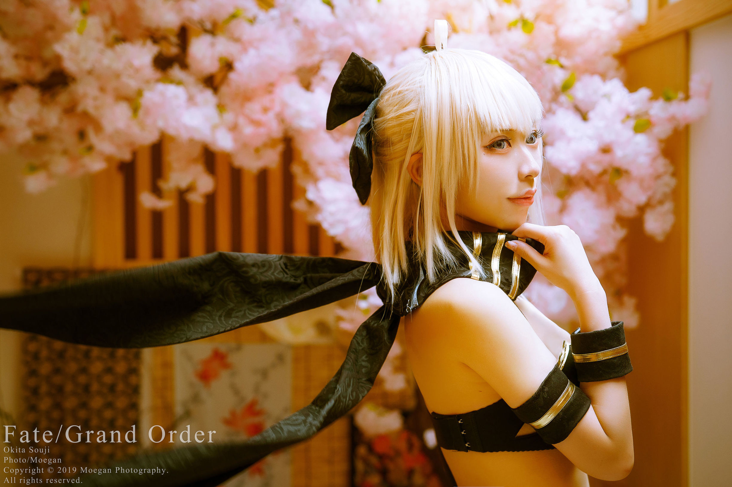 Cosplay Photo] Miyana - Okita Souji Swimsuit