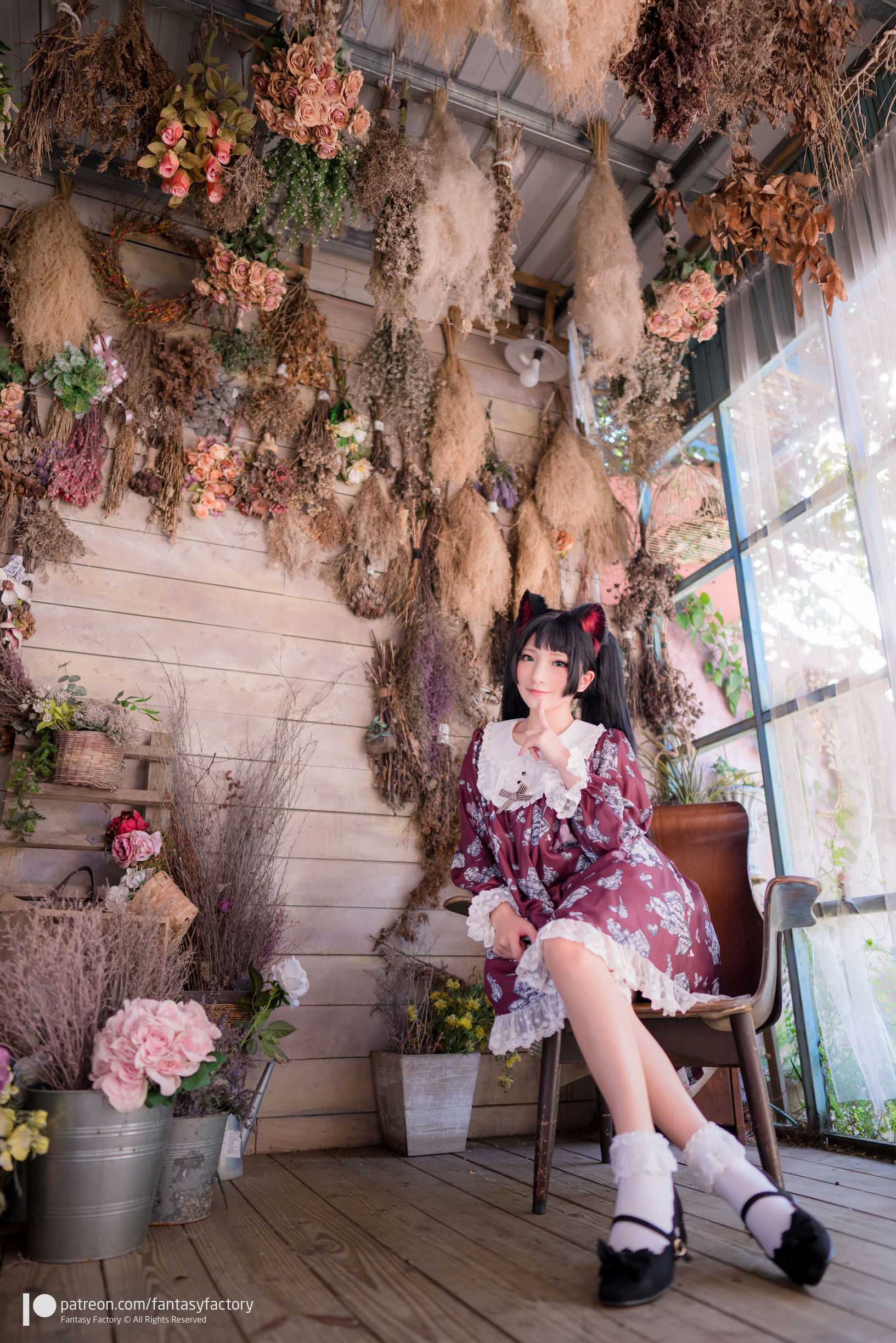 Ảnh cosplay] Tiểu Đinh 《Fantasy Factory》 - 2019.12  belle ta Shuten Doji