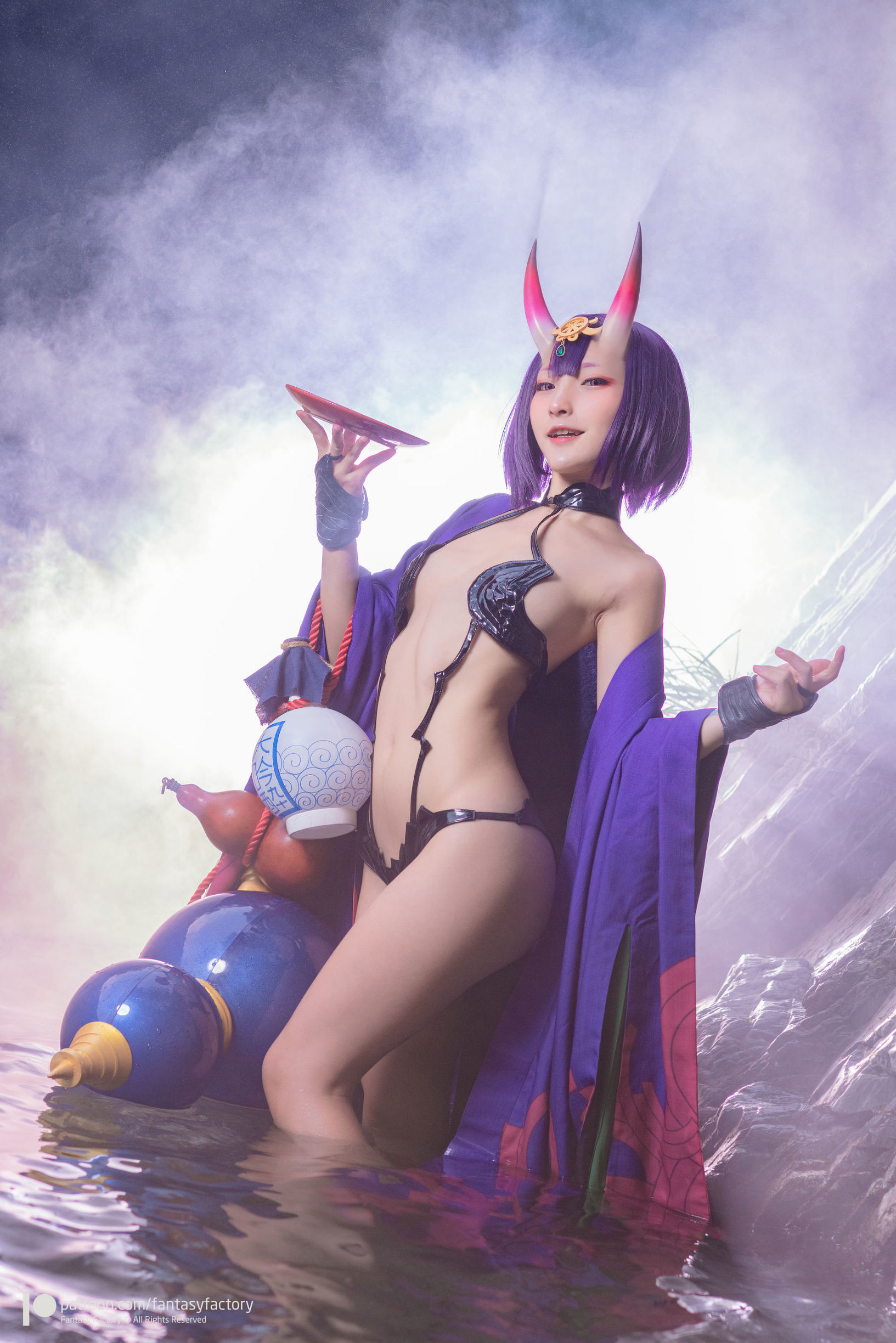 Cosplay Photo] Xiao Ding 《Fantasy Factory》 - December 2019  belle ta Shuten Doji