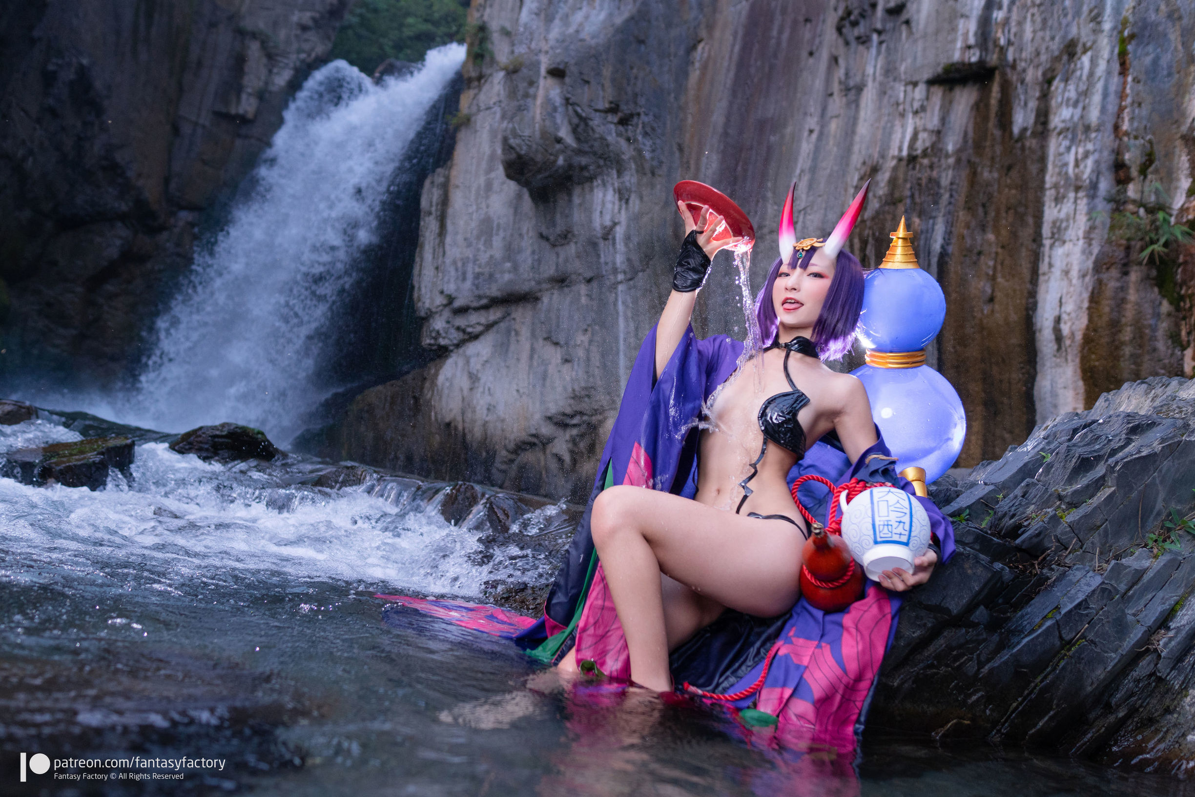 Cosplay Photo] Xiao Ding 《Fantasy Factory》 - December 2019  belle ta Shuten Doji