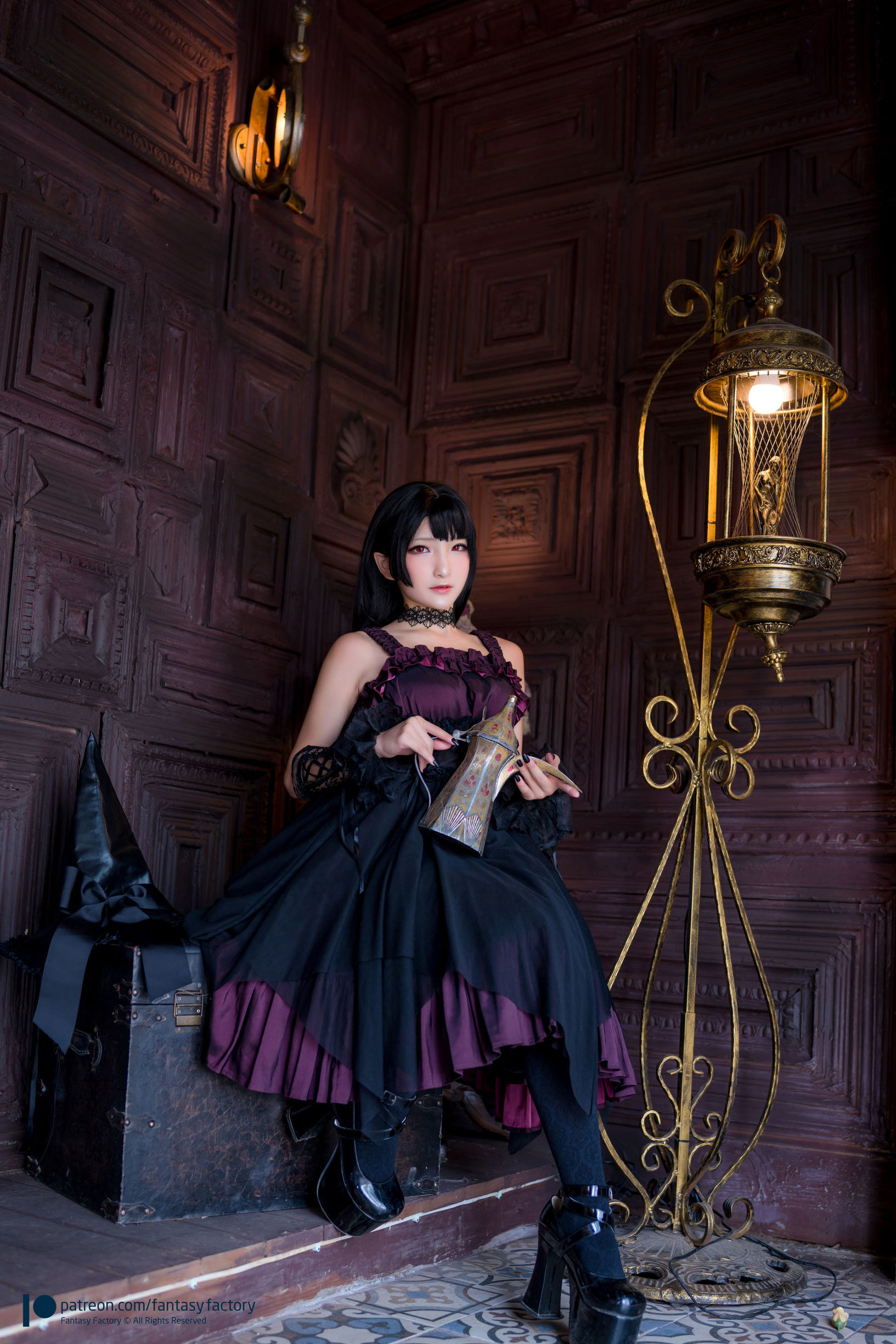 コスプレ写真] 小丁 《ファンタジー ファクトリー》 - 2019.12 ロリータ 酒吞童子