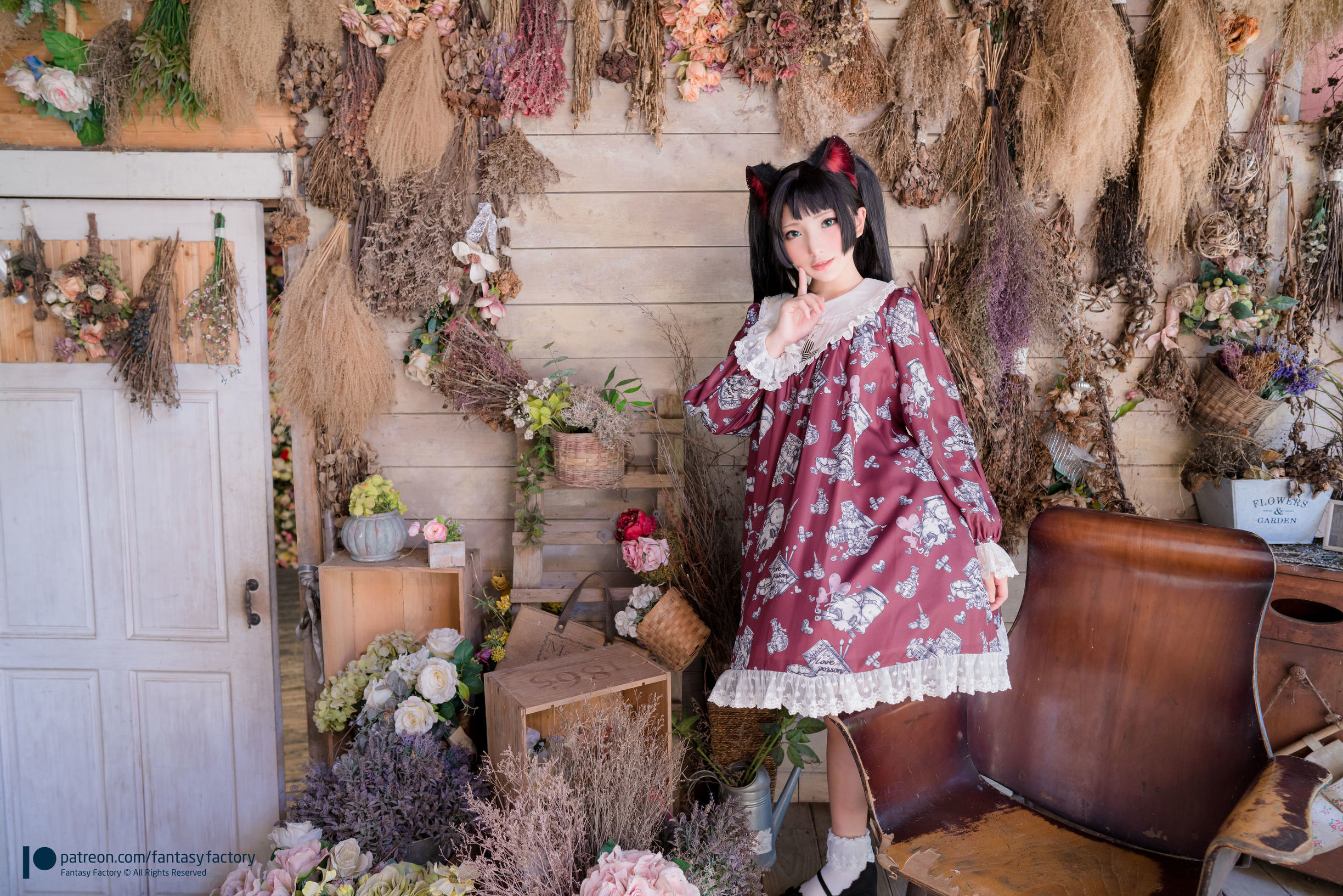 Ảnh cosplay] Tiểu Đinh 《Fantasy Factory》 - 2019.12  belle ta Shuten Doji