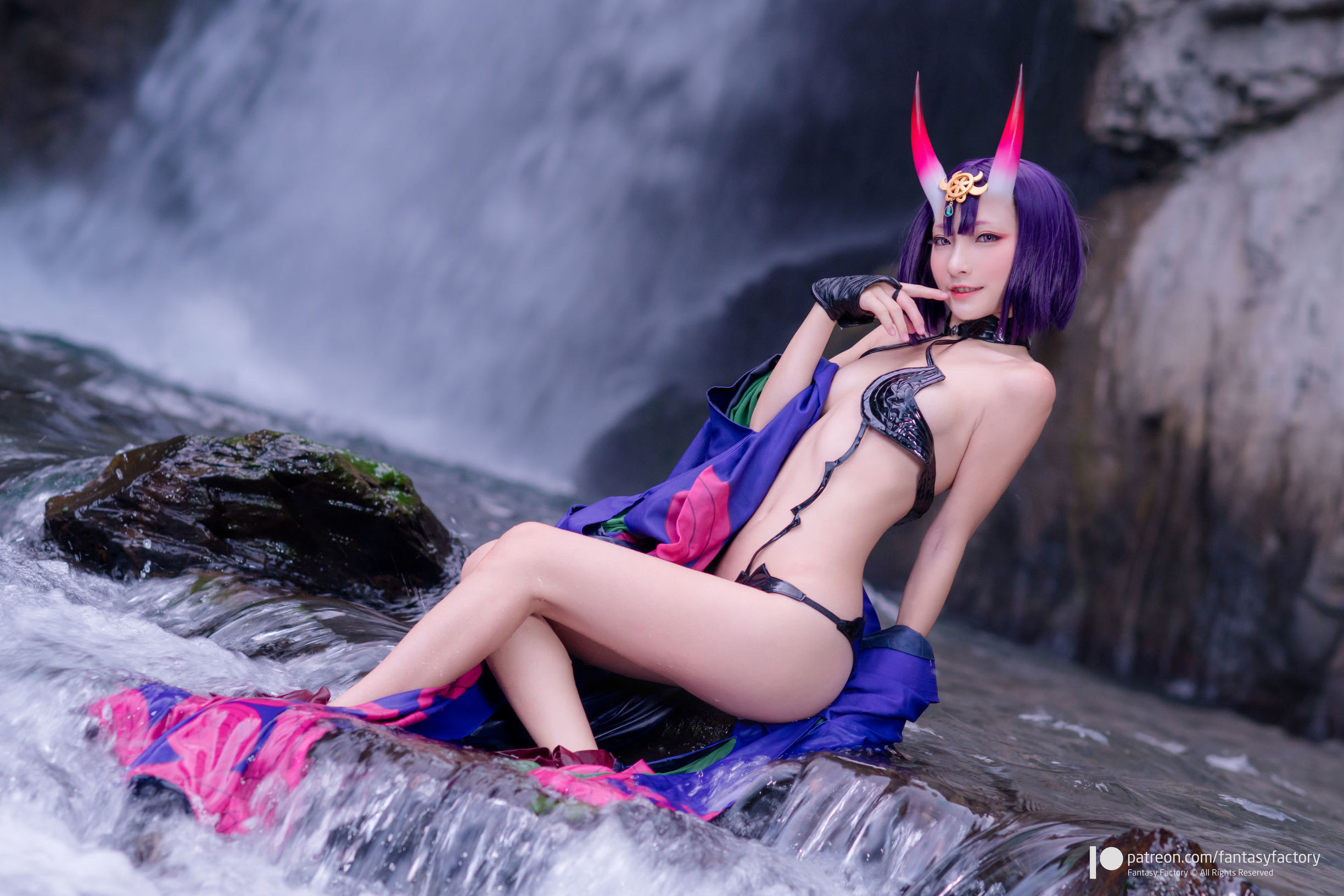 Cosplay Photo] Xiao Ding 《Fantasy Factory》 - December 2019  belle ta Shuten Doji