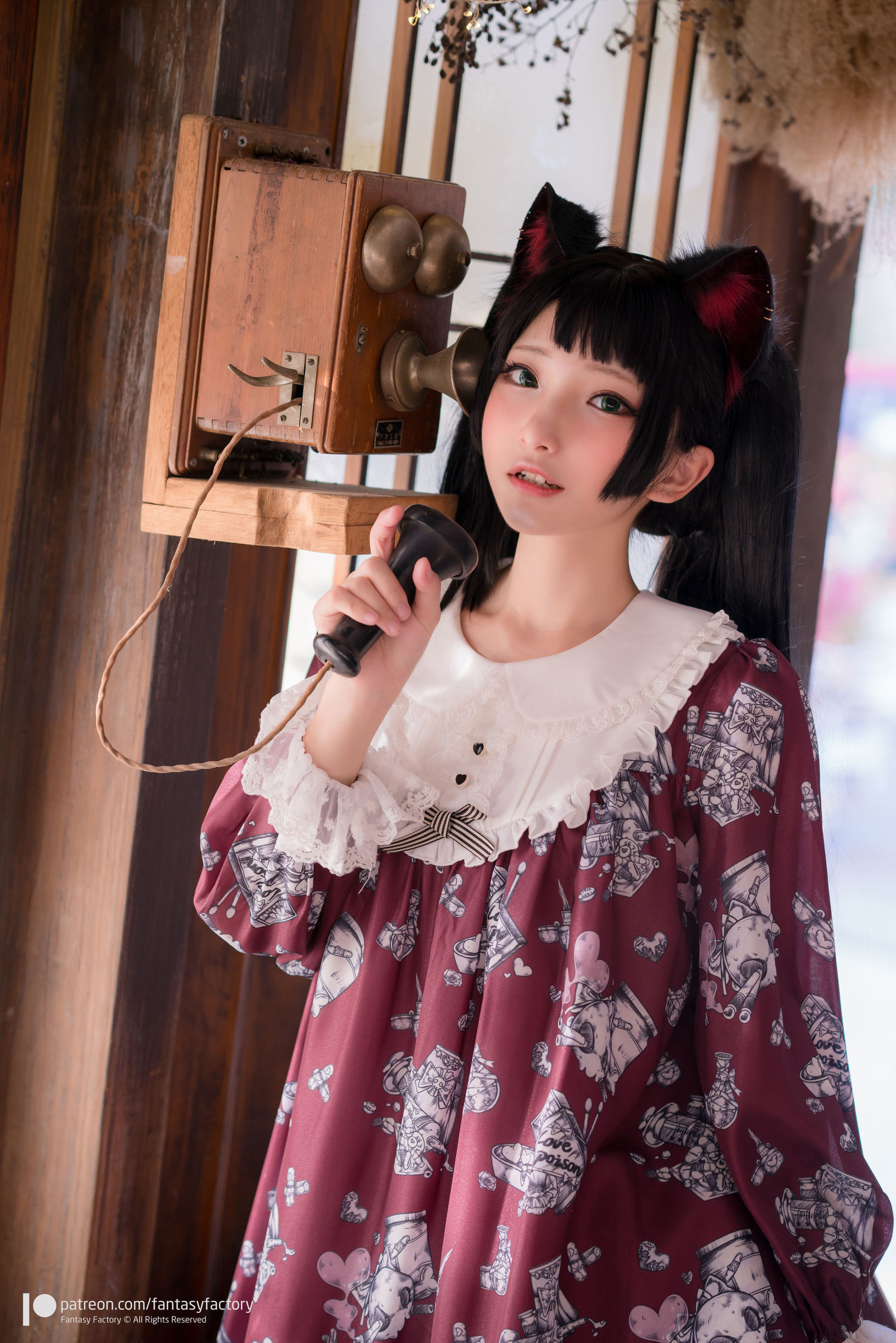 Ảnh cosplay] Tiểu Đinh 《Fantasy Factory》 - 2019.12  belle ta Shuten Doji