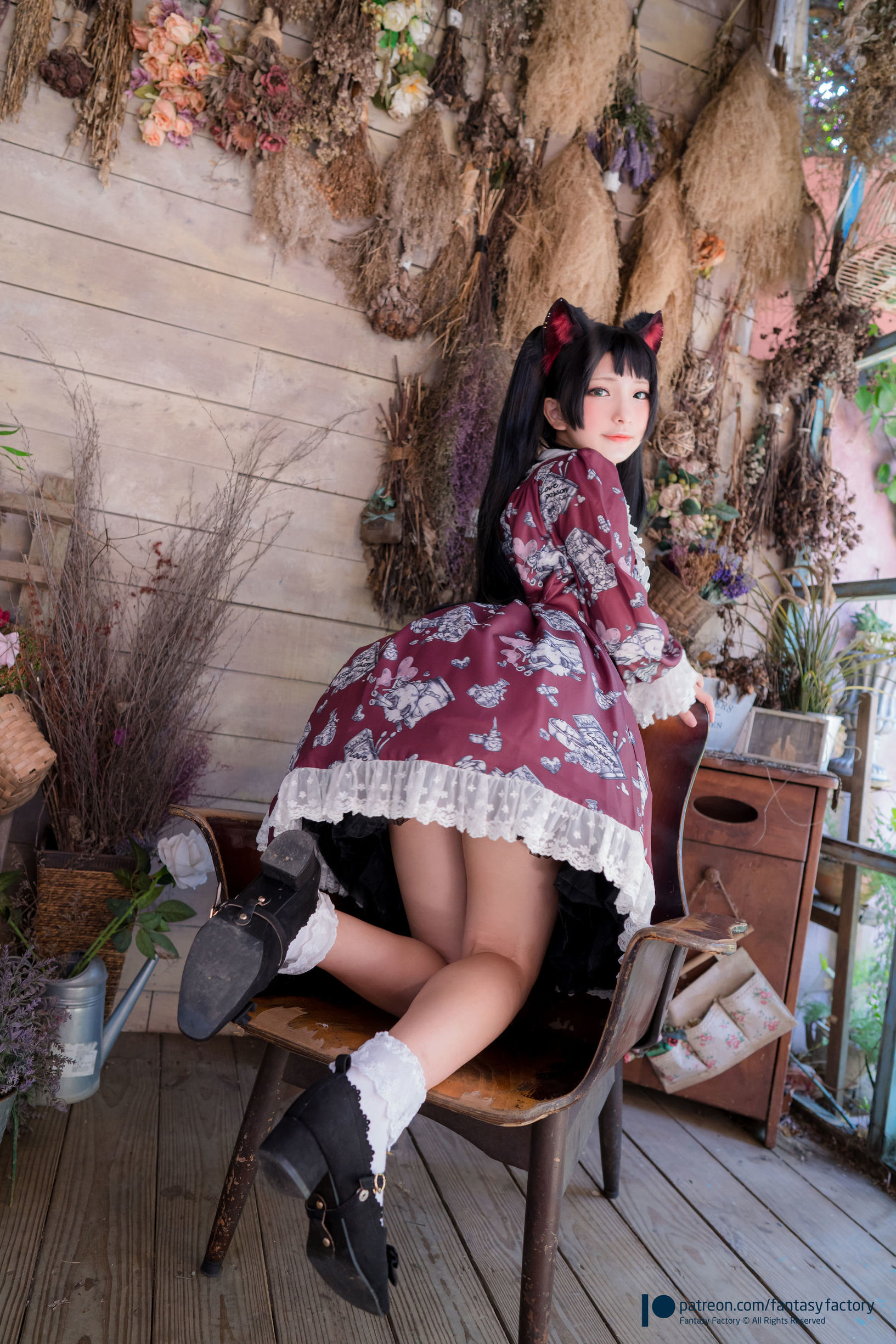 Ảnh cosplay] Tiểu Đinh 《Fantasy Factory》 - 2019.12  belle ta Shuten Doji