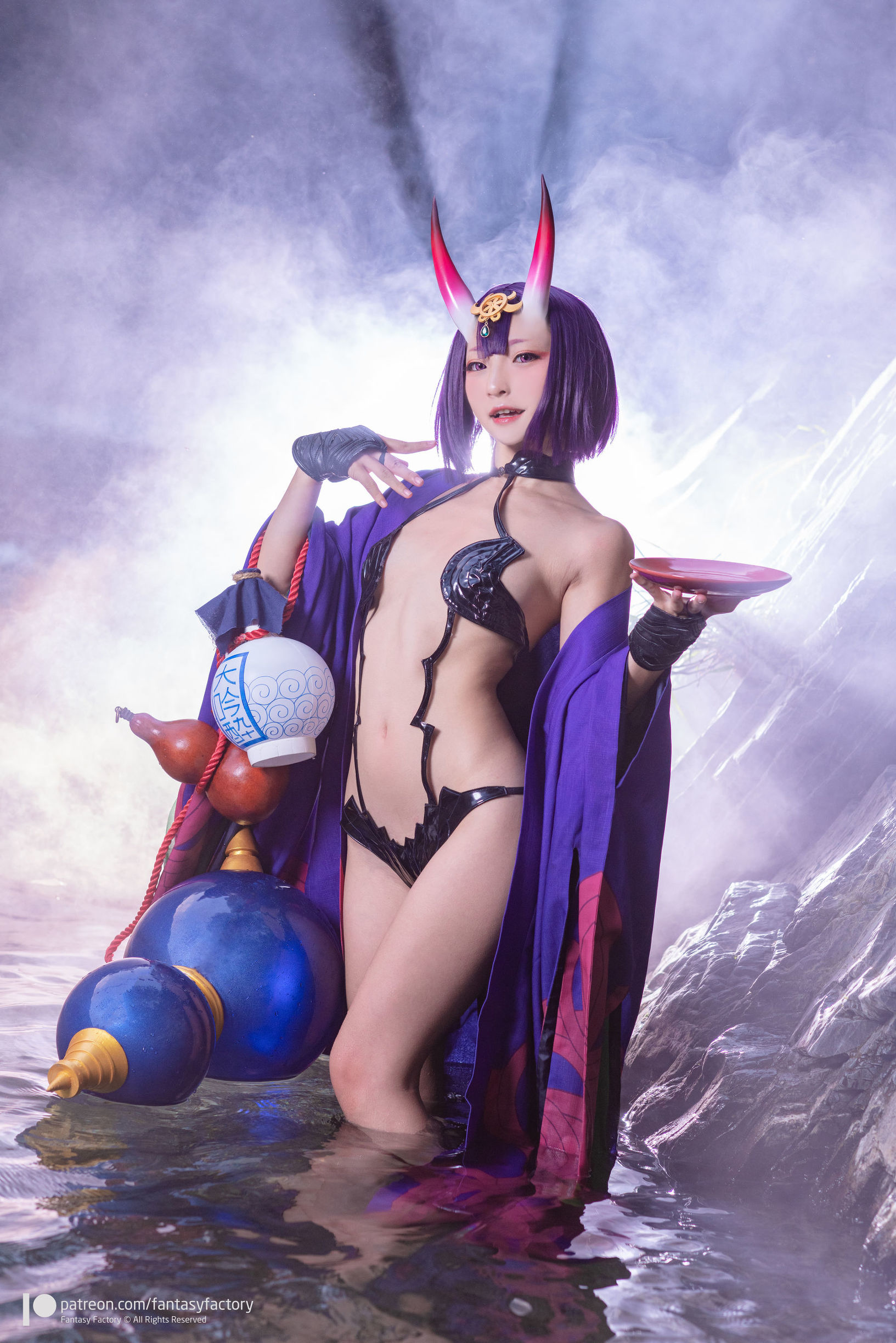 Cosplay Photo] Xiao Ding 《Fantasy Factory》 - December 2019  belle ta Shuten Doji